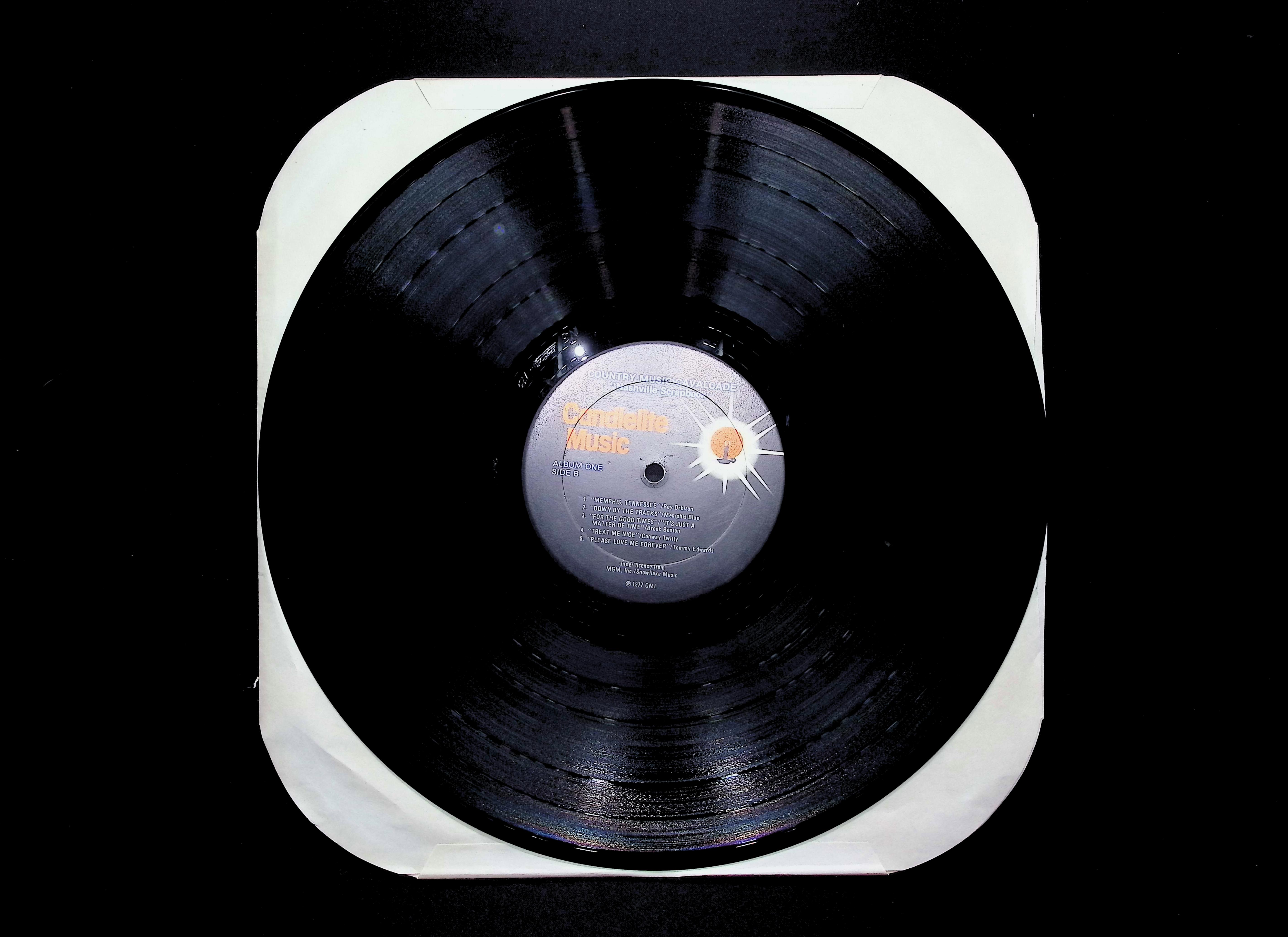 Various Nashville Scrapbook LP 1977 Candlelite Compilation — image 3
