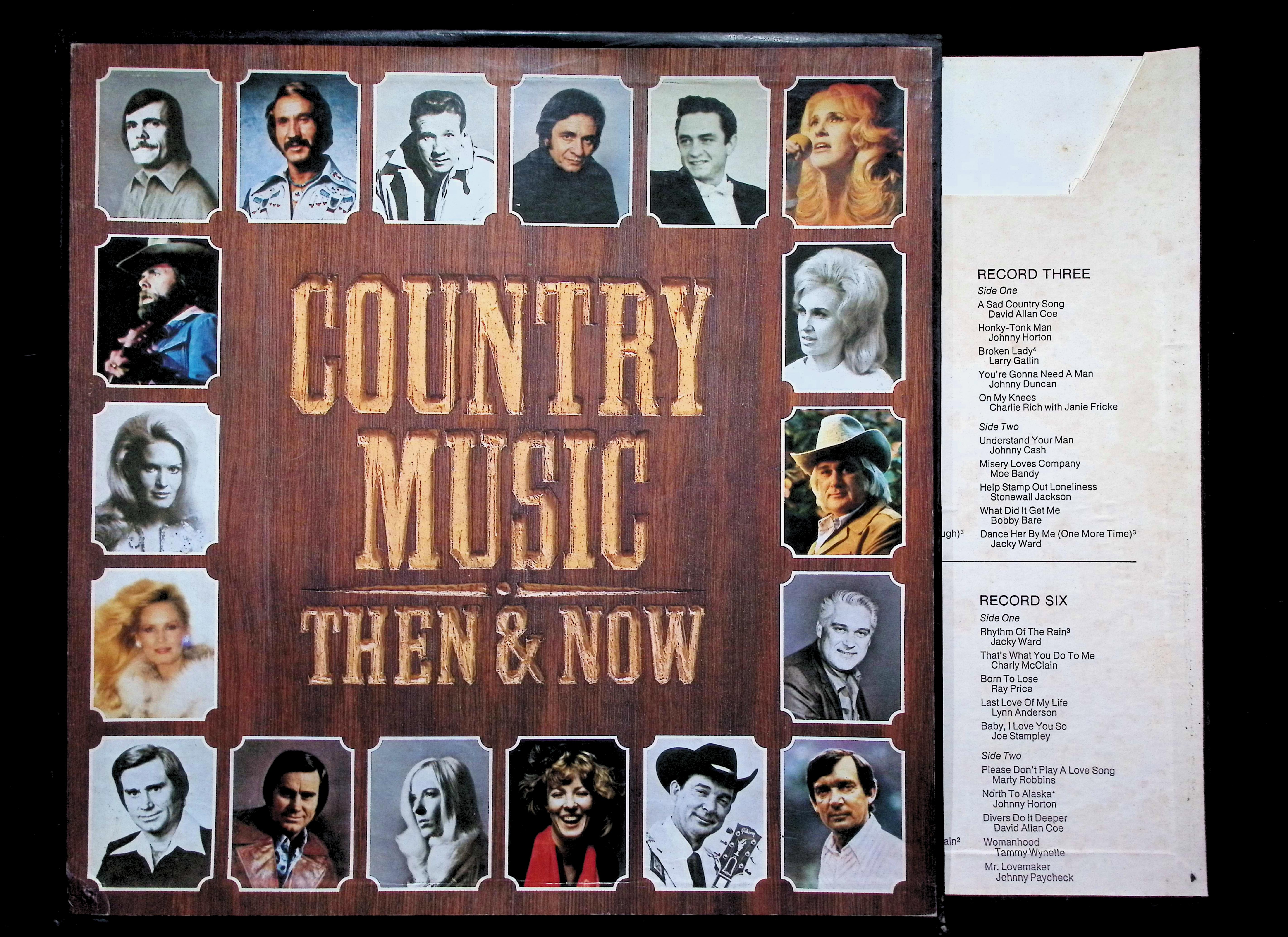 Various Country Music Then and Now 1979 P2 6933 Tammy Wynette Sonny James — image 2