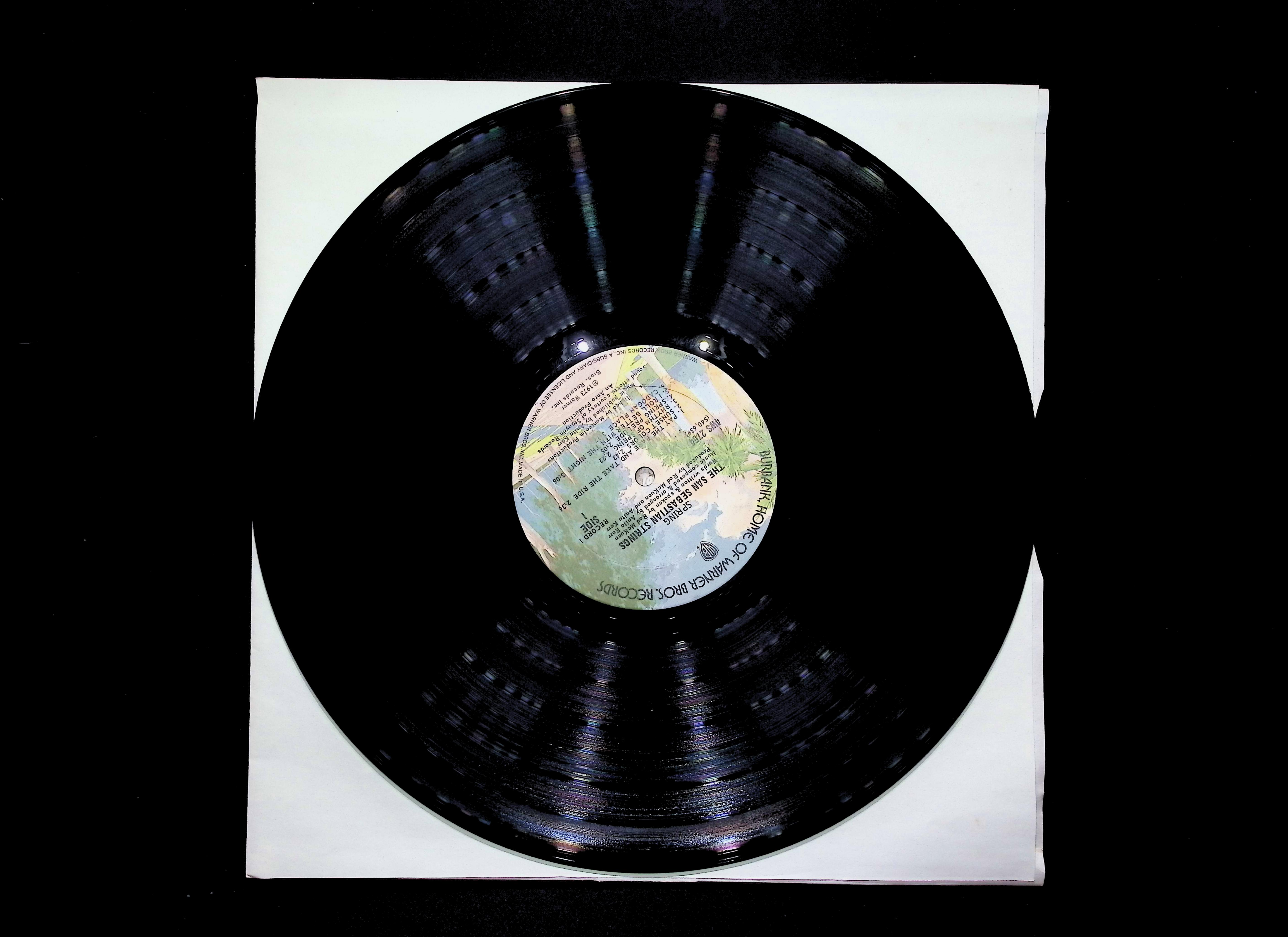 San Sebastian Strings Spring Rod McKuen 1973 4WS 2754 Pop Spoken Word LP — image 3