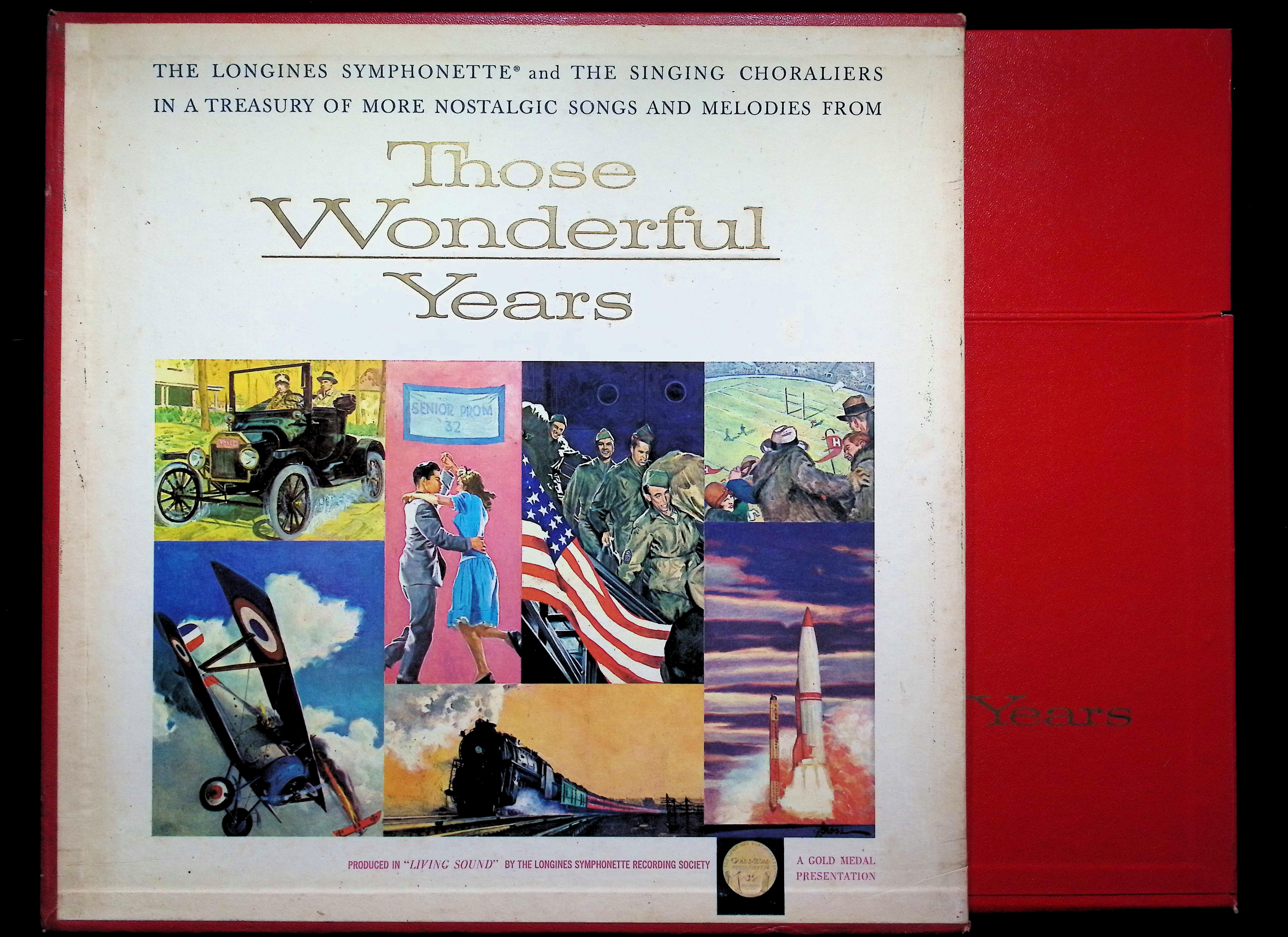 Various Those Wonderful Years LW 157A-F 6LP Box Set Longines Symphonette Pop — image 2