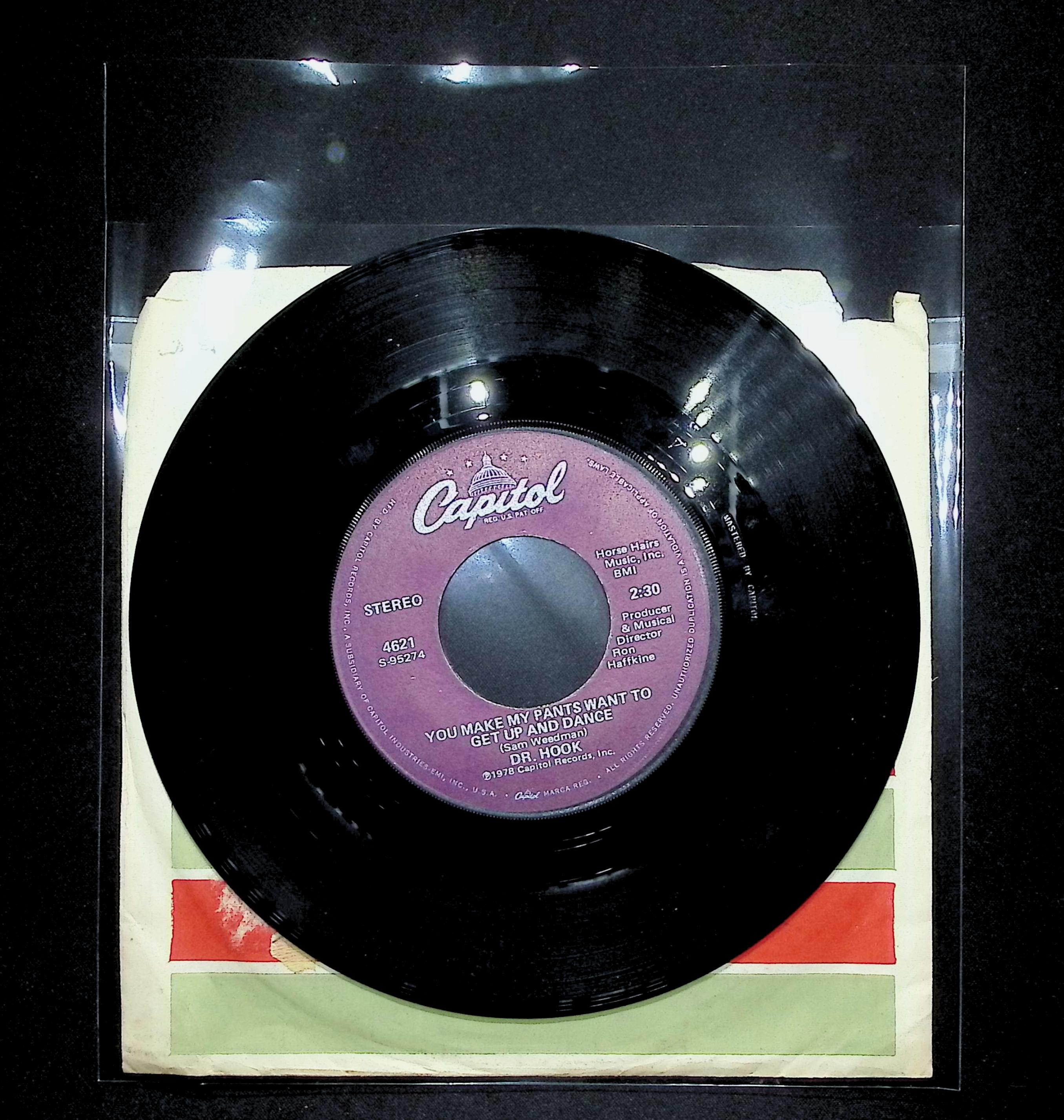 Dr. Hook Sharing The Night Together 1978 Capitol 4621 Soft Rock Vinyl 45 RPM 7" — image 3