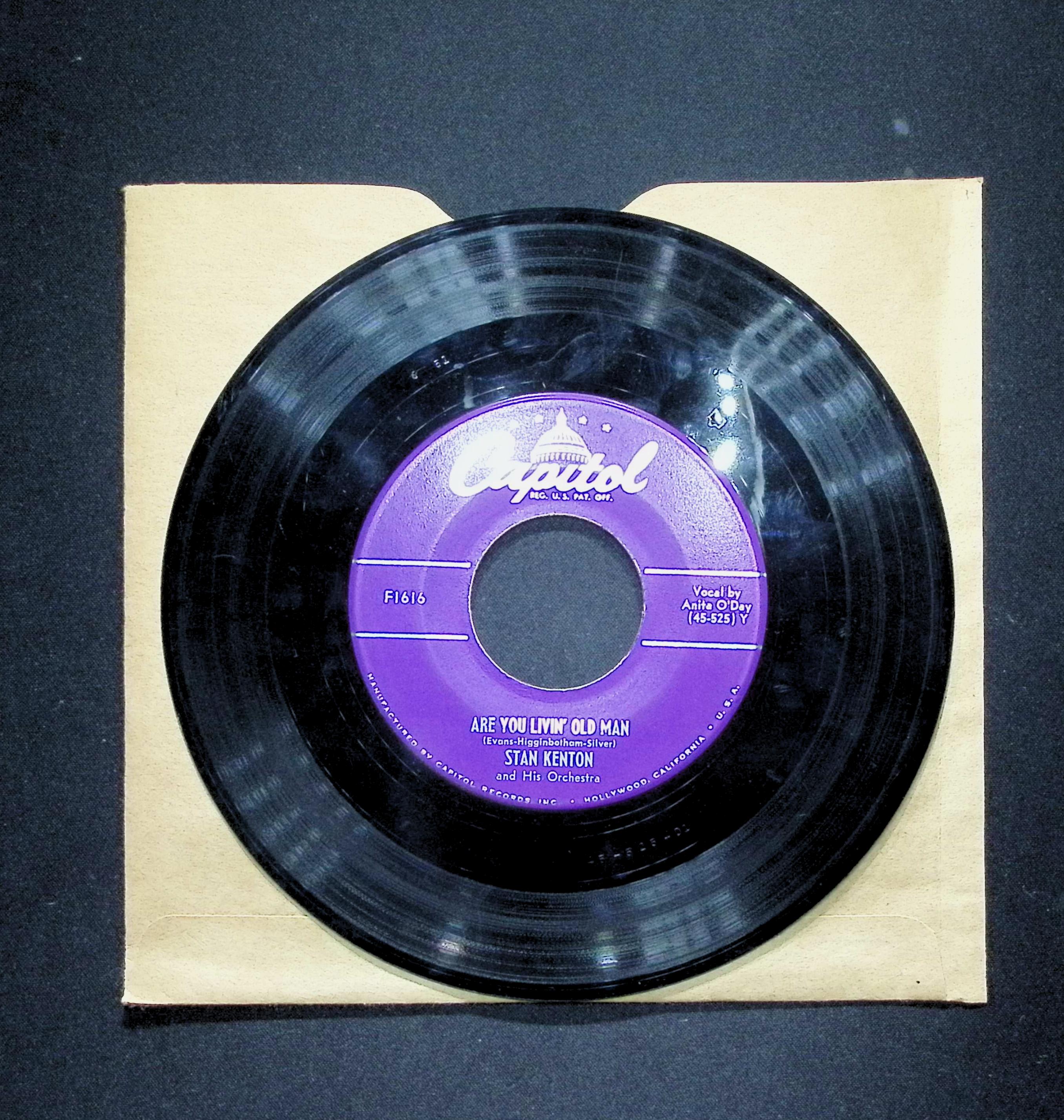 Stan Kenton Are You Livin’ 7" 45 RPM Single — image 3