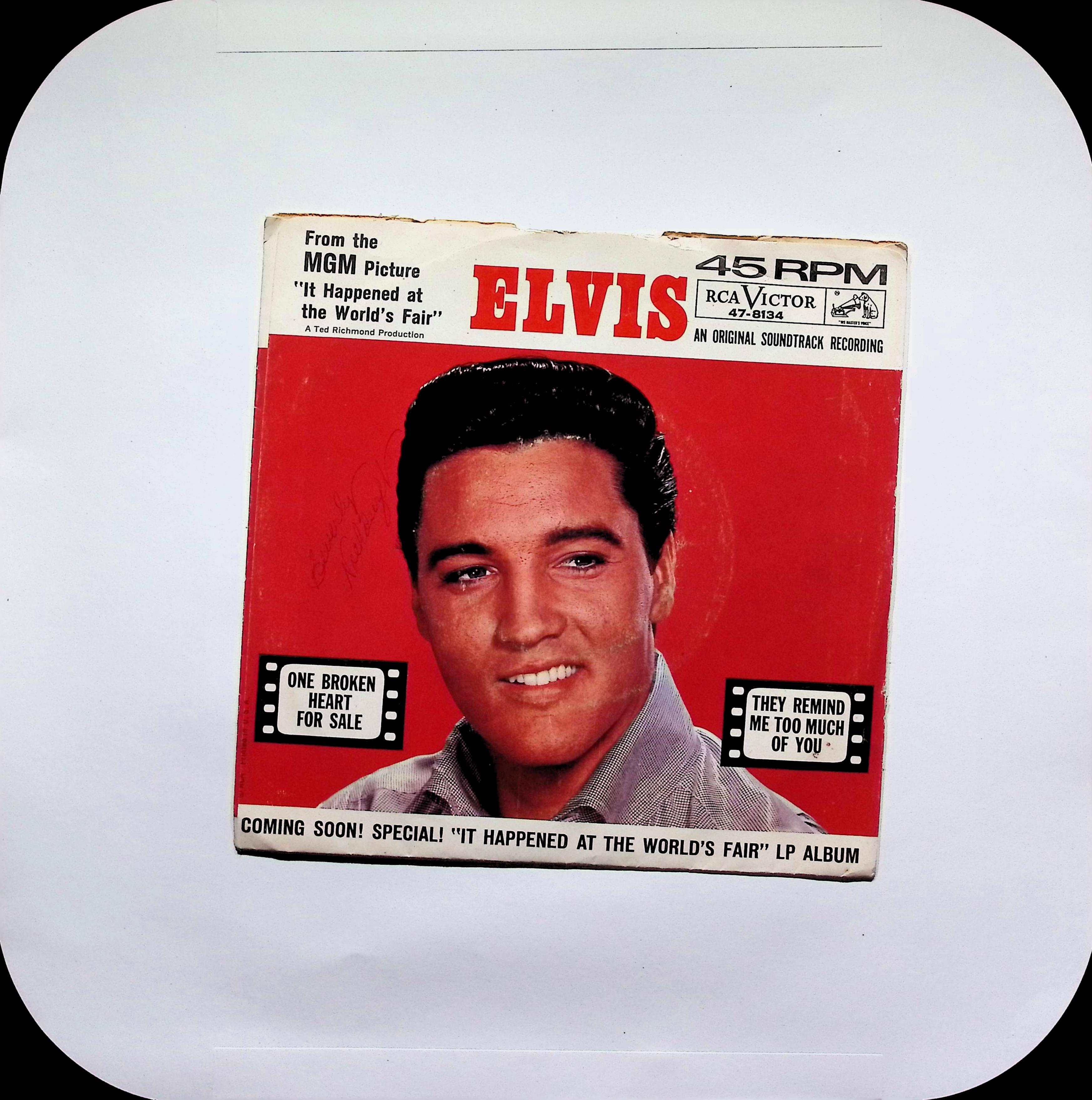 Elvis Presley - They Remind Me Too Much Of You 45 — image 2