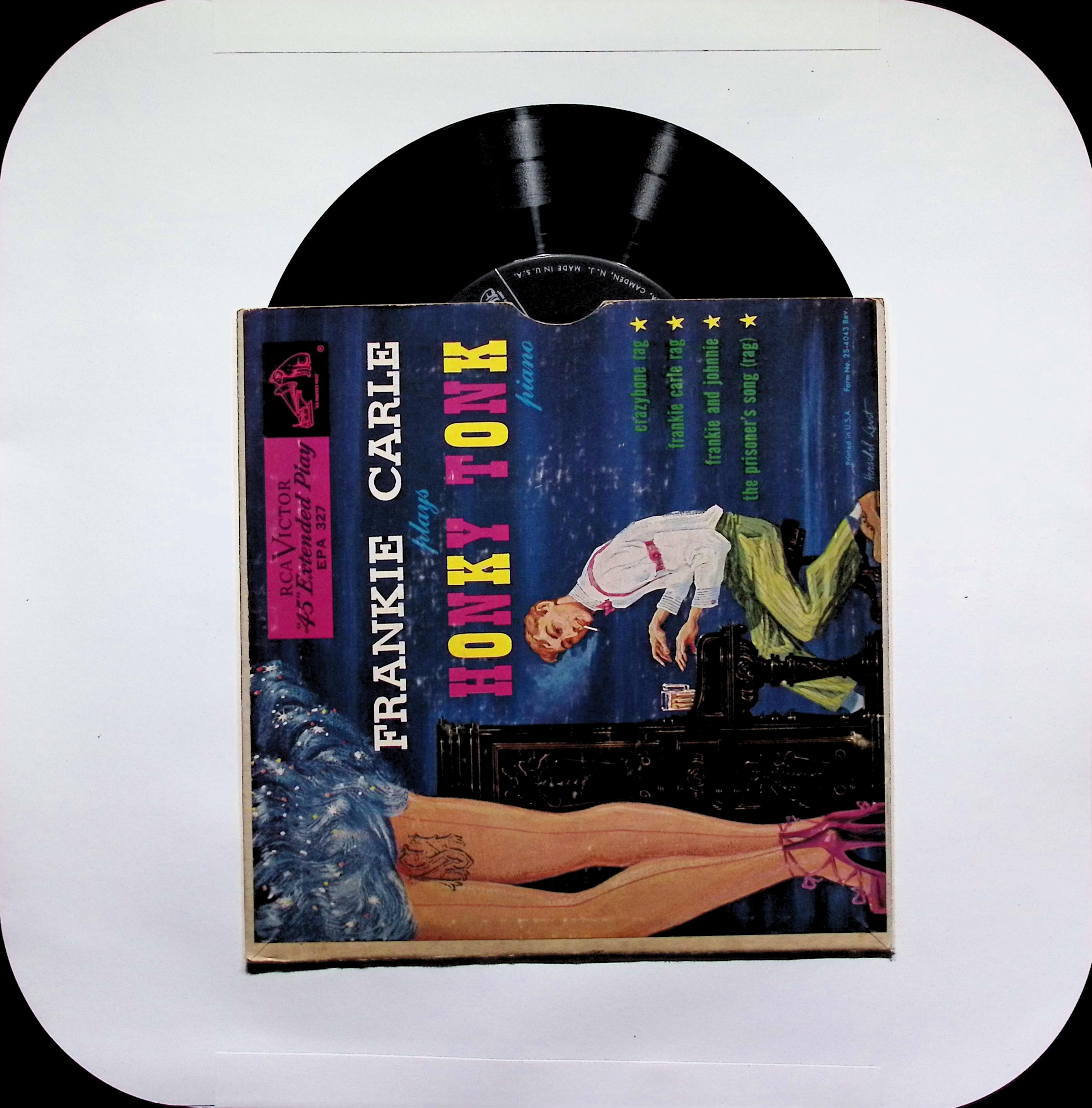 Frankie Carle - Honky Tonk Piano - 7" 45 RPM US 1952 Jazz — image 5