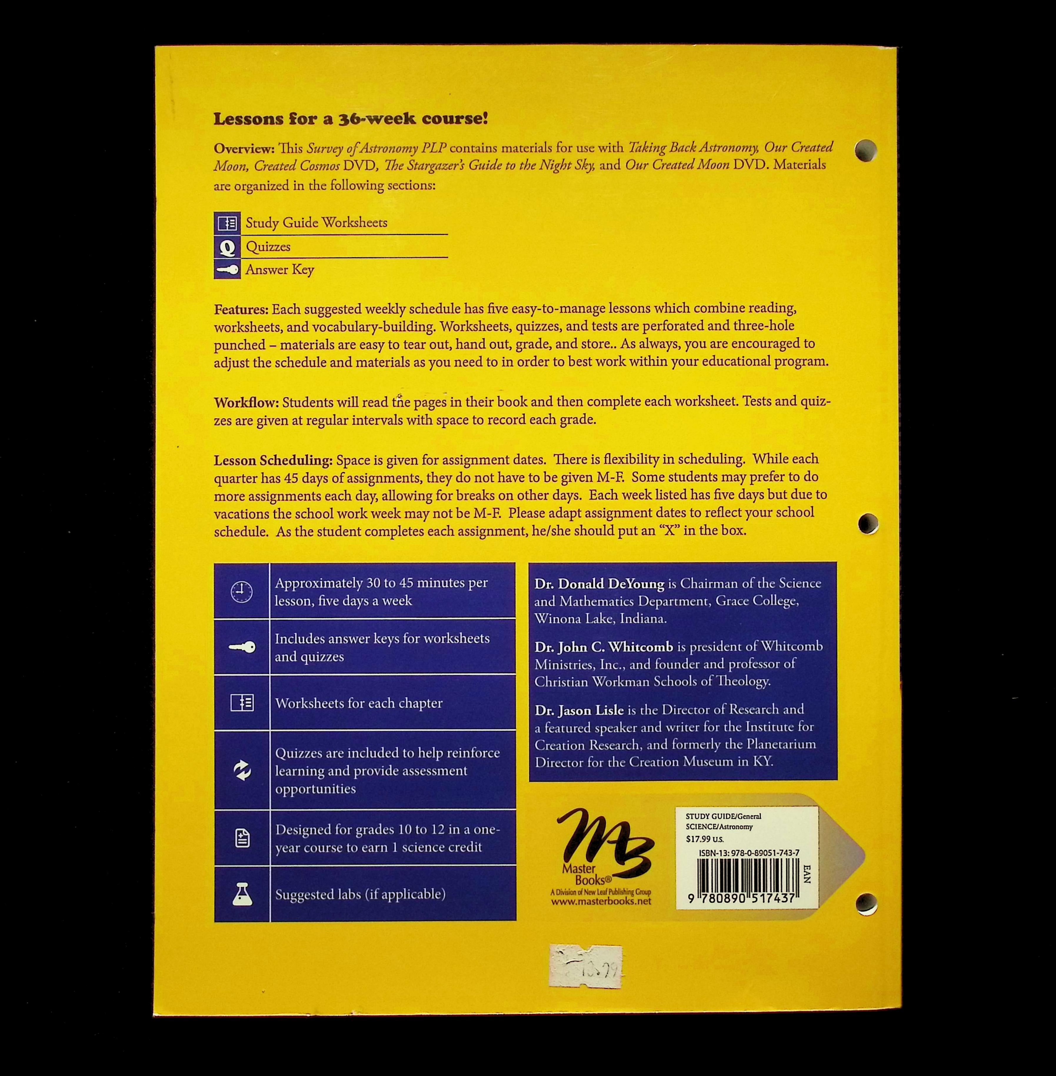 Survey of Astronomy Parent Lesson Planner - Homeschool Science STEM — image 2