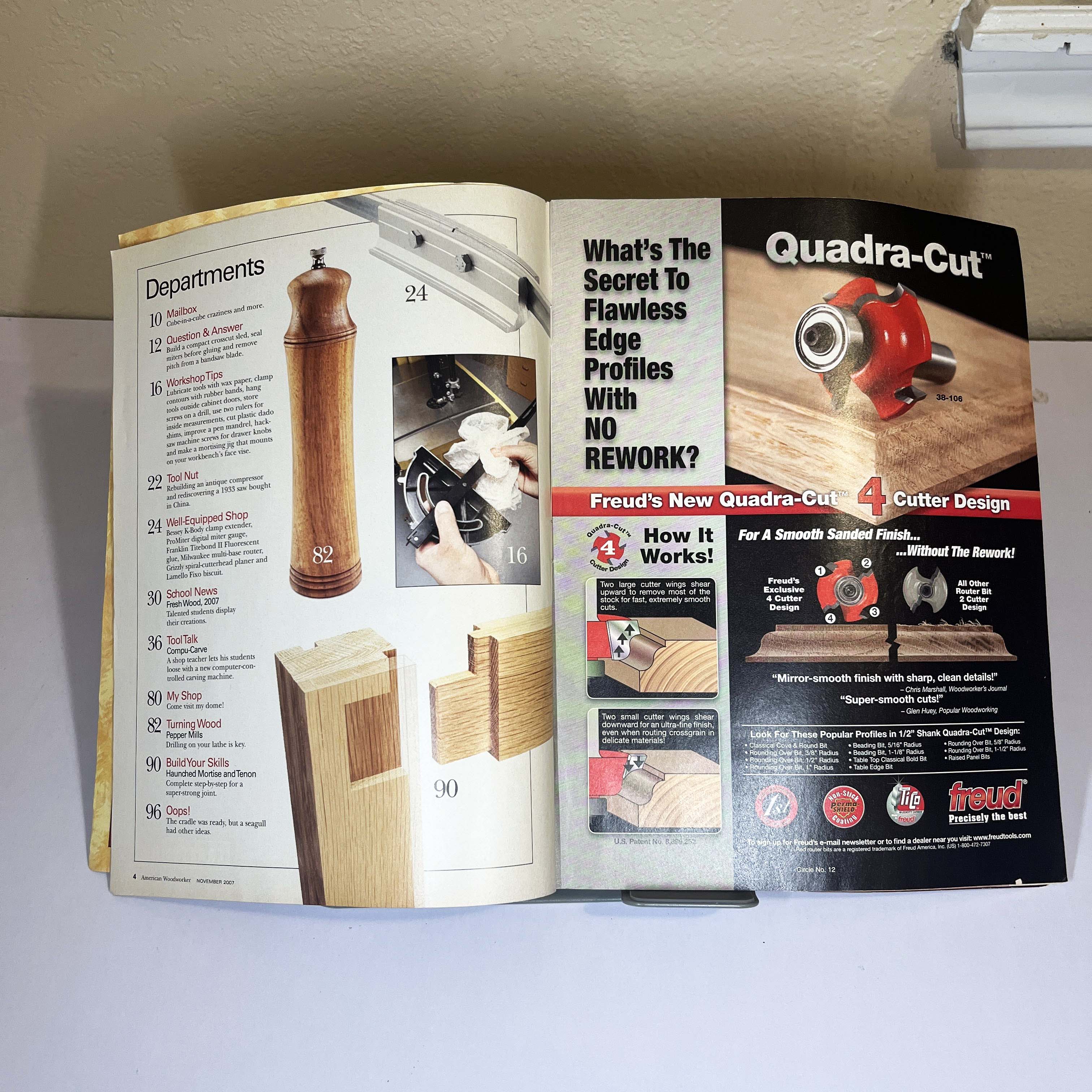 American Woodworker #132 Dovetail Joints Nov 2007 — image 2