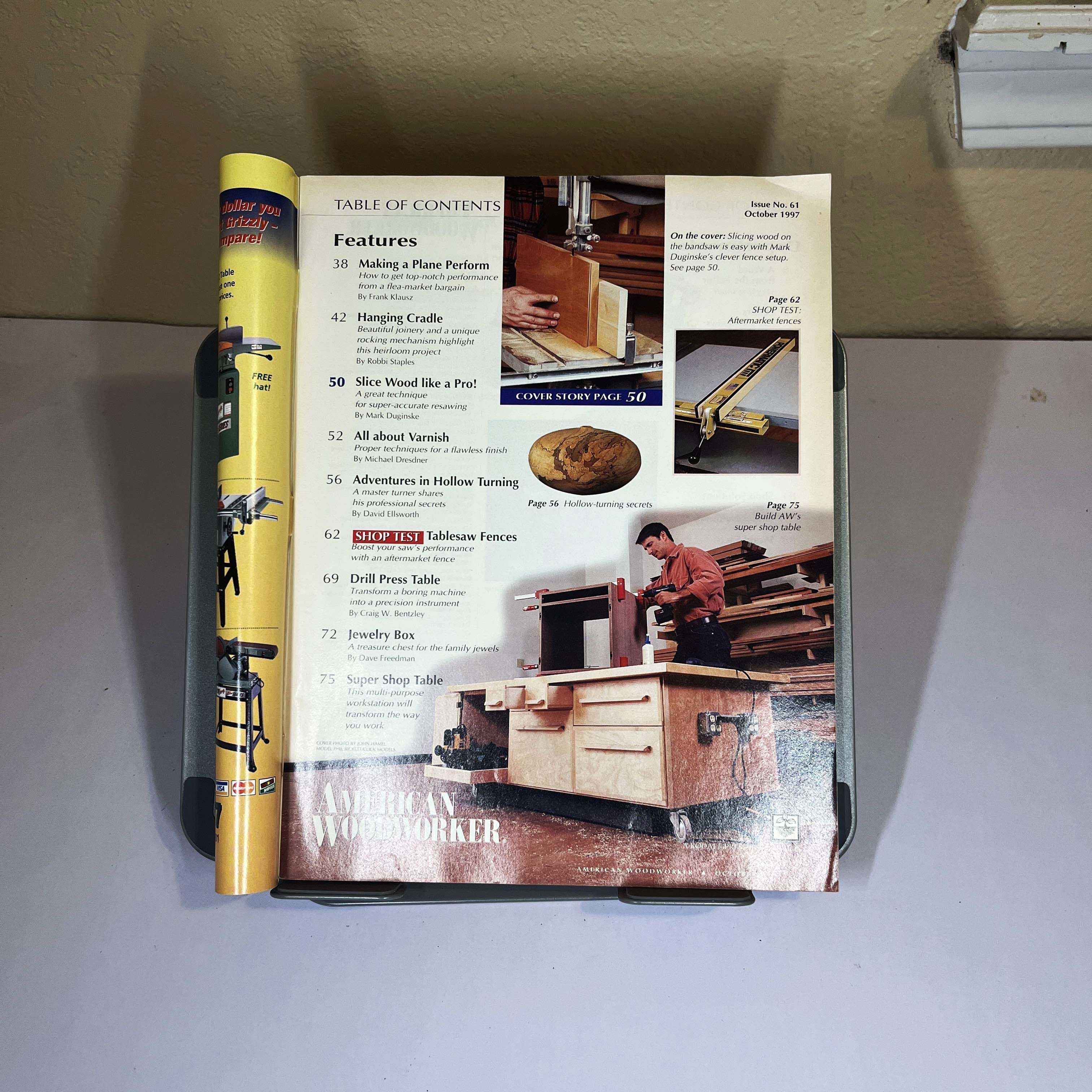 American Woodworker, Bandsaw Tips & Plans, Oct 1997 — image 2