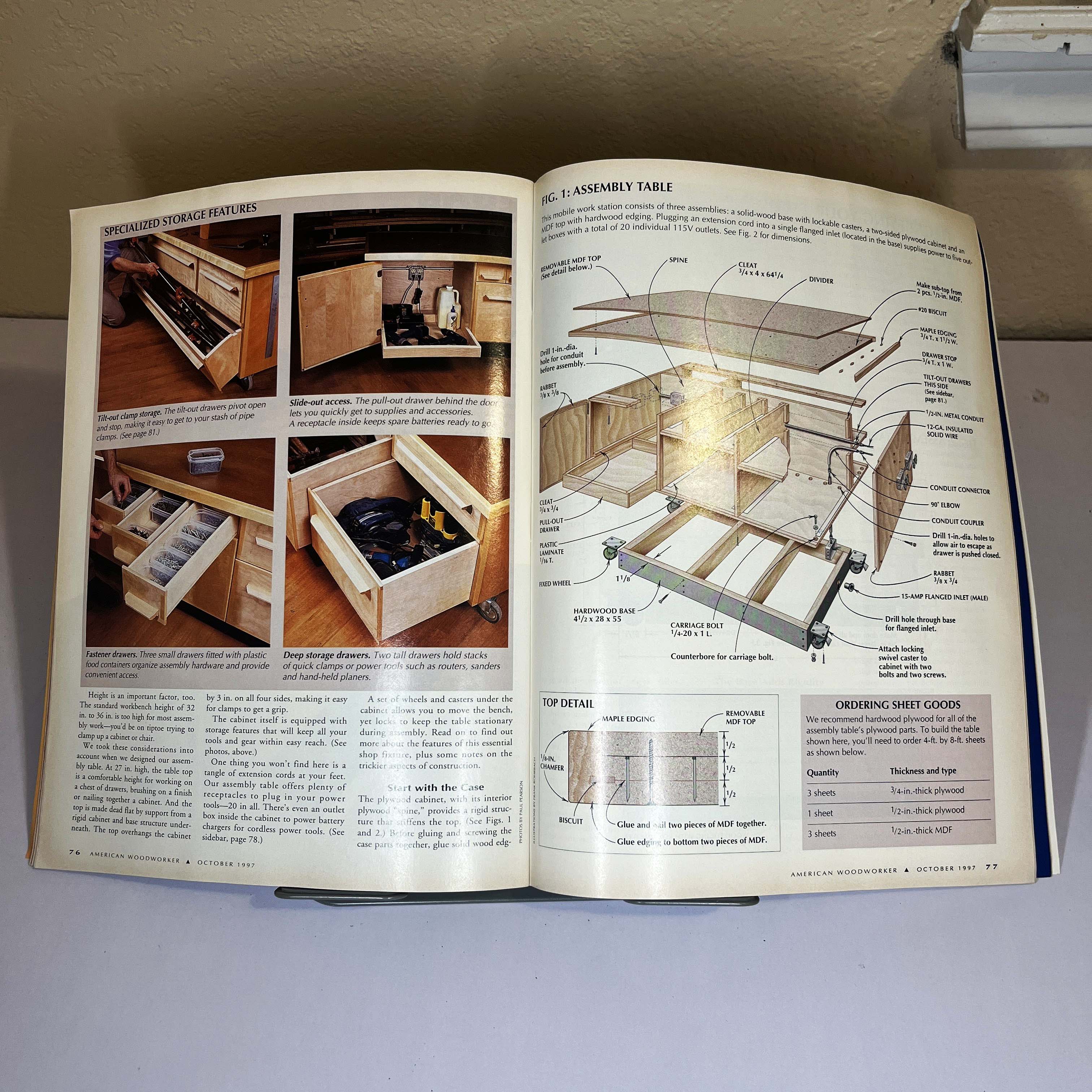 American Woodworker, Bandsaw Tips & Plans, Oct 1997 — image 3