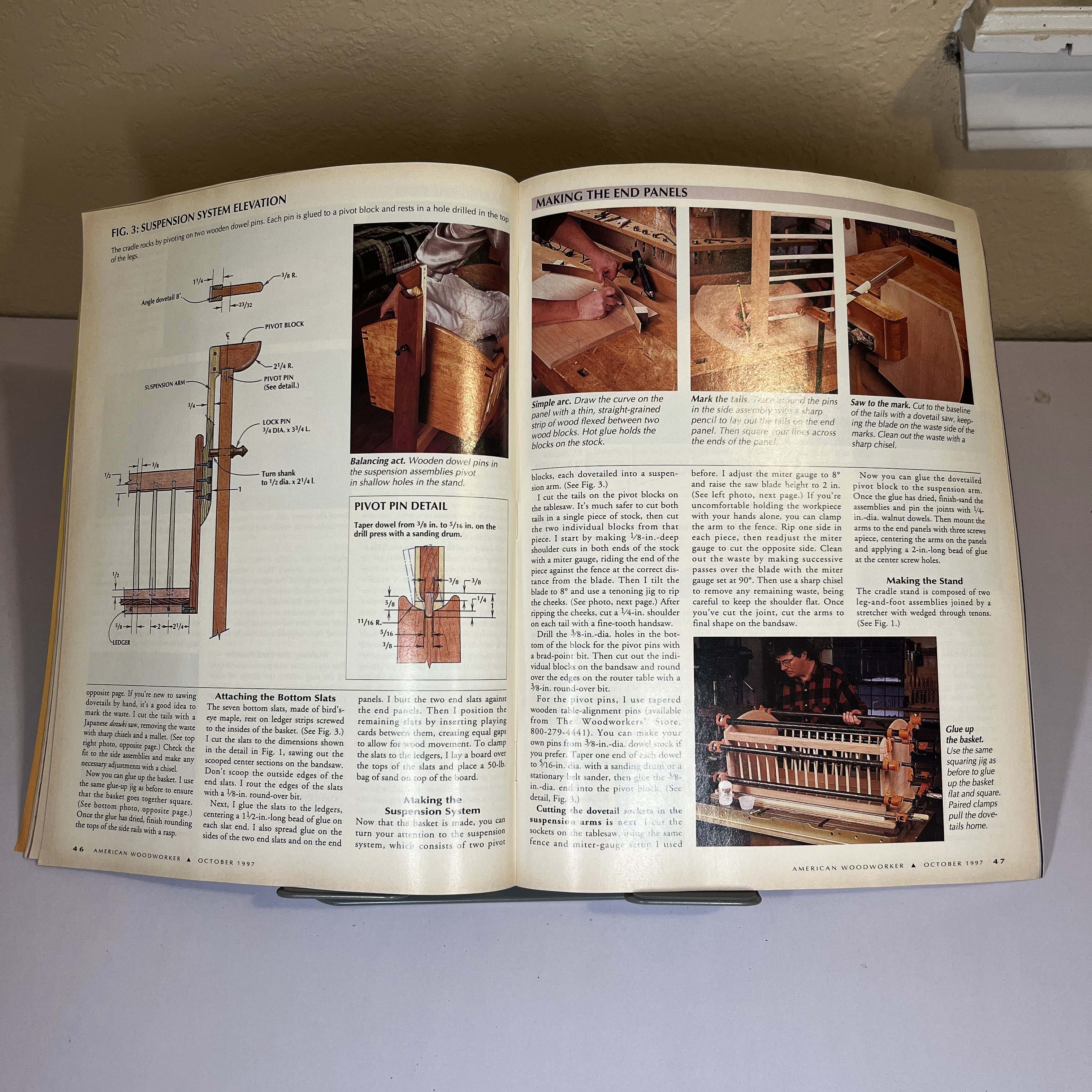 American Woodworker, Bandsaw Tips & Plans, Oct 1997 — image 4