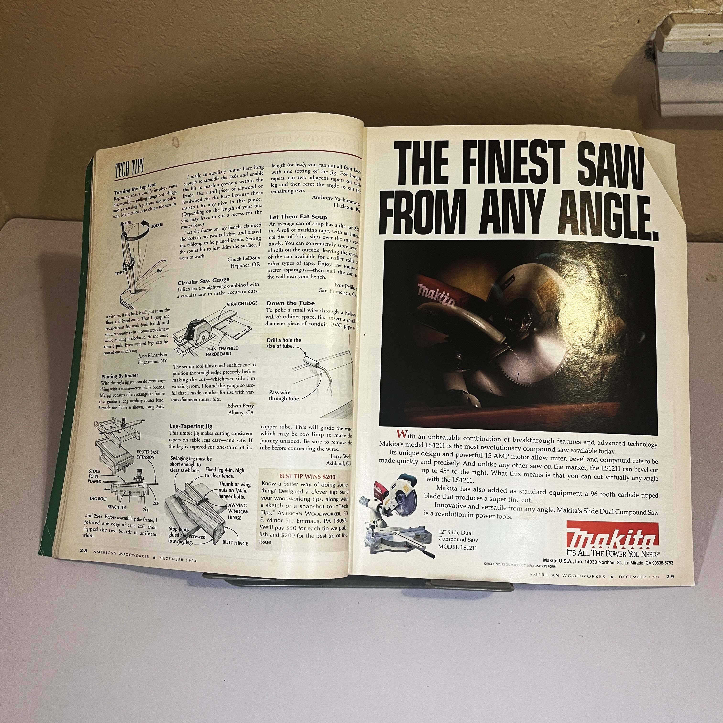 American Woodworker #42 Design Secrets Dec 1994 — image 3