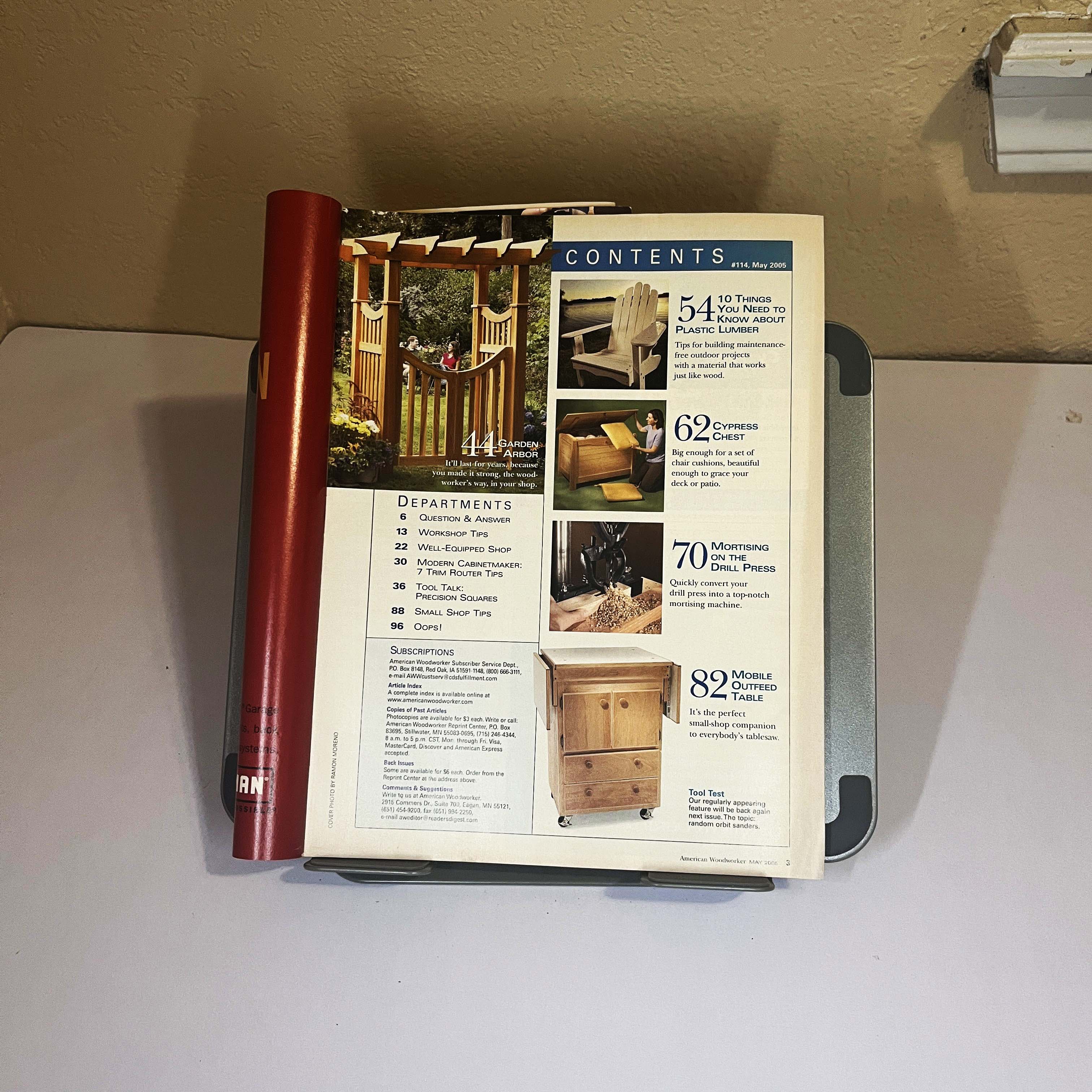 American Woodworker Outdoor Chest Plans May 2005 — image 2