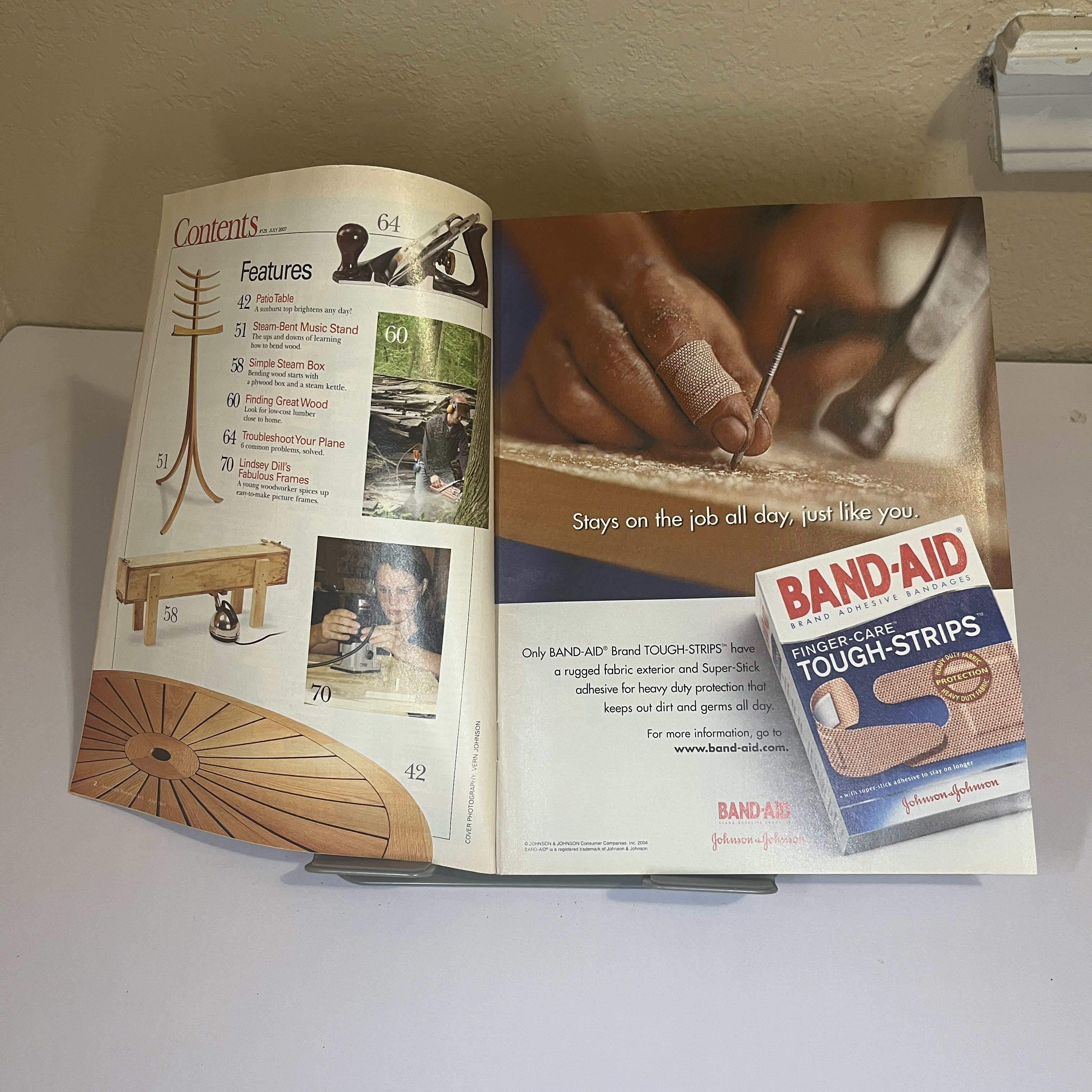 American Woodworker Patio Table Plans July 2007 — image 2