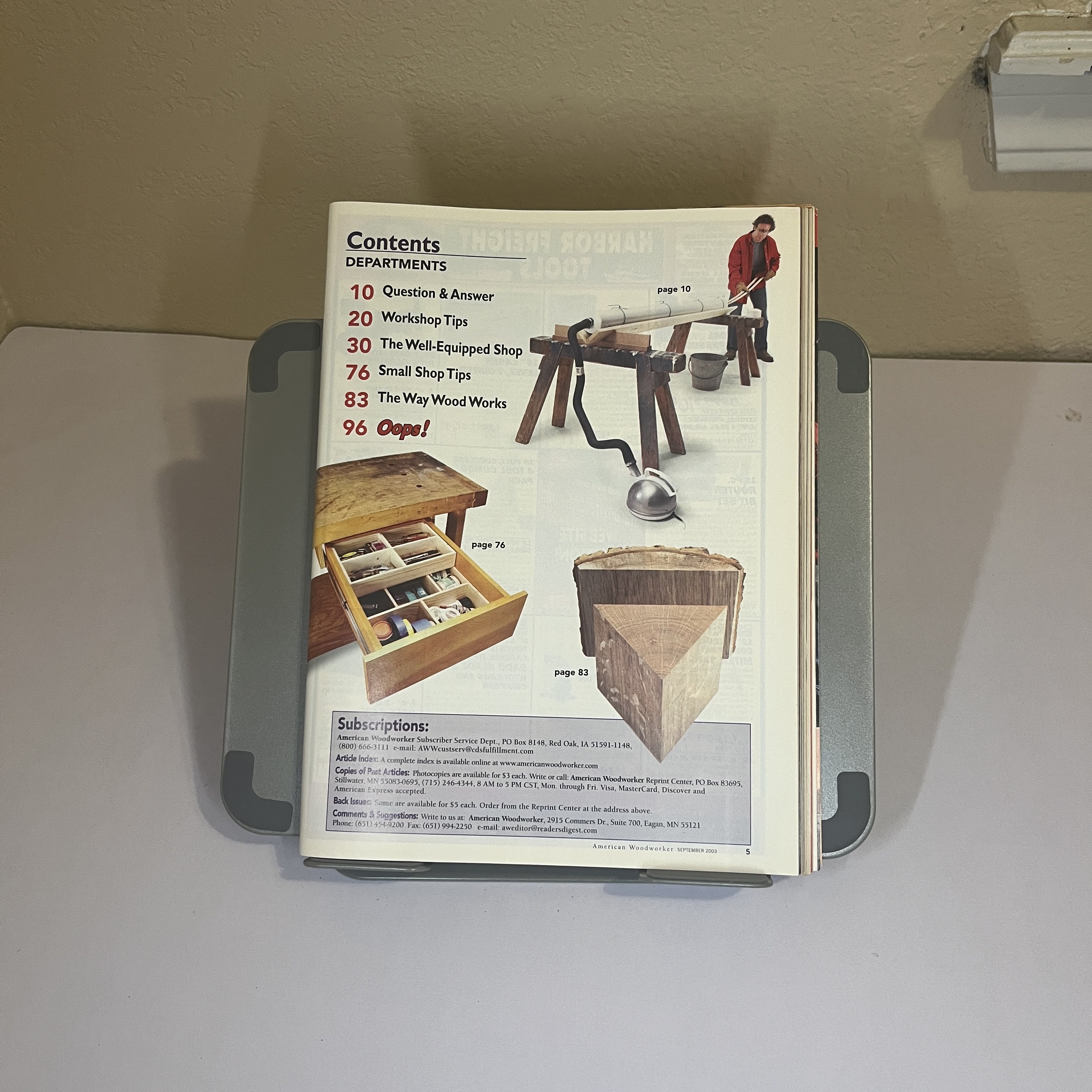 American Woodworker Sep 2003 - Kitchen Upgrades — image 2