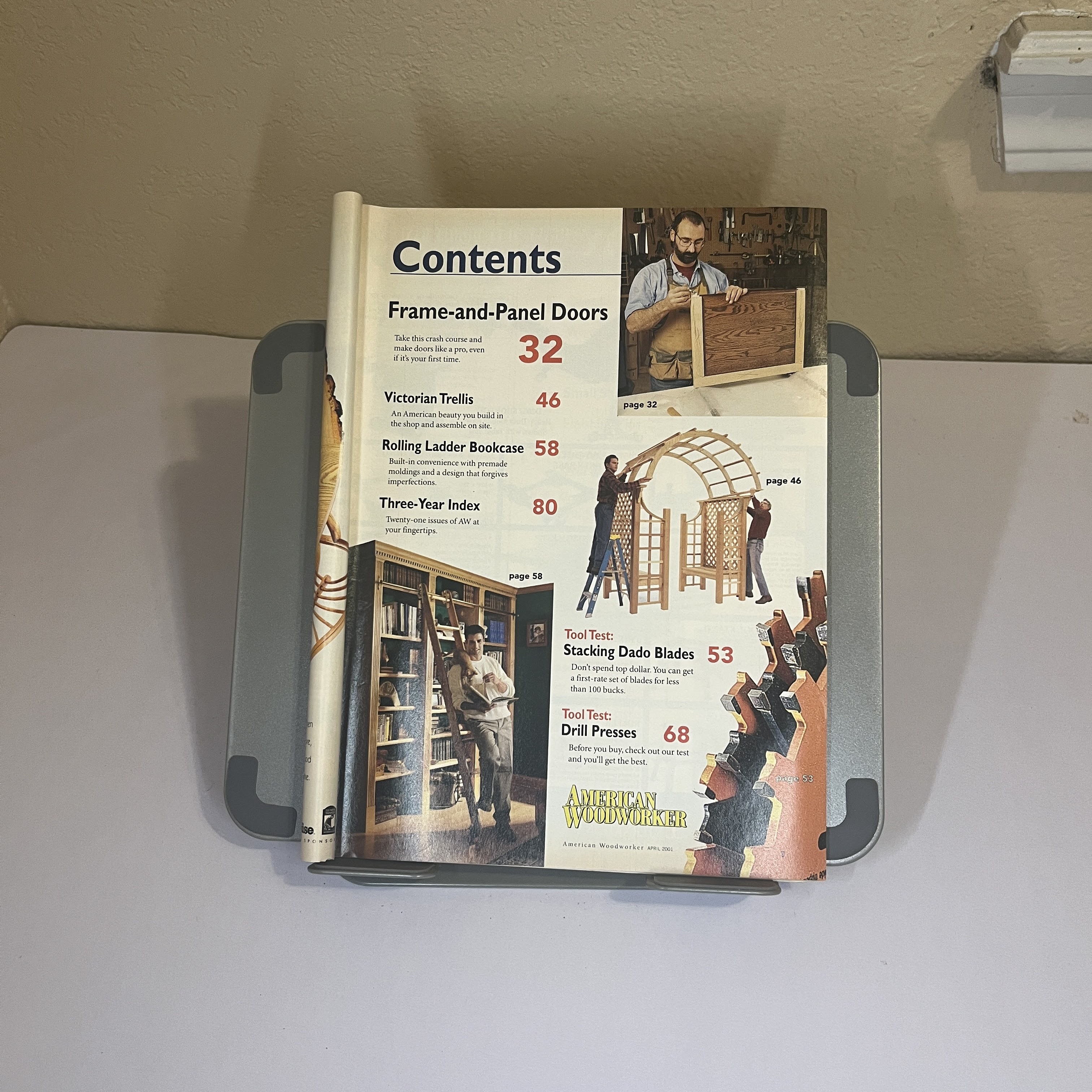 American Woodworker Apr 2001, Panel Doors Projects — image 2