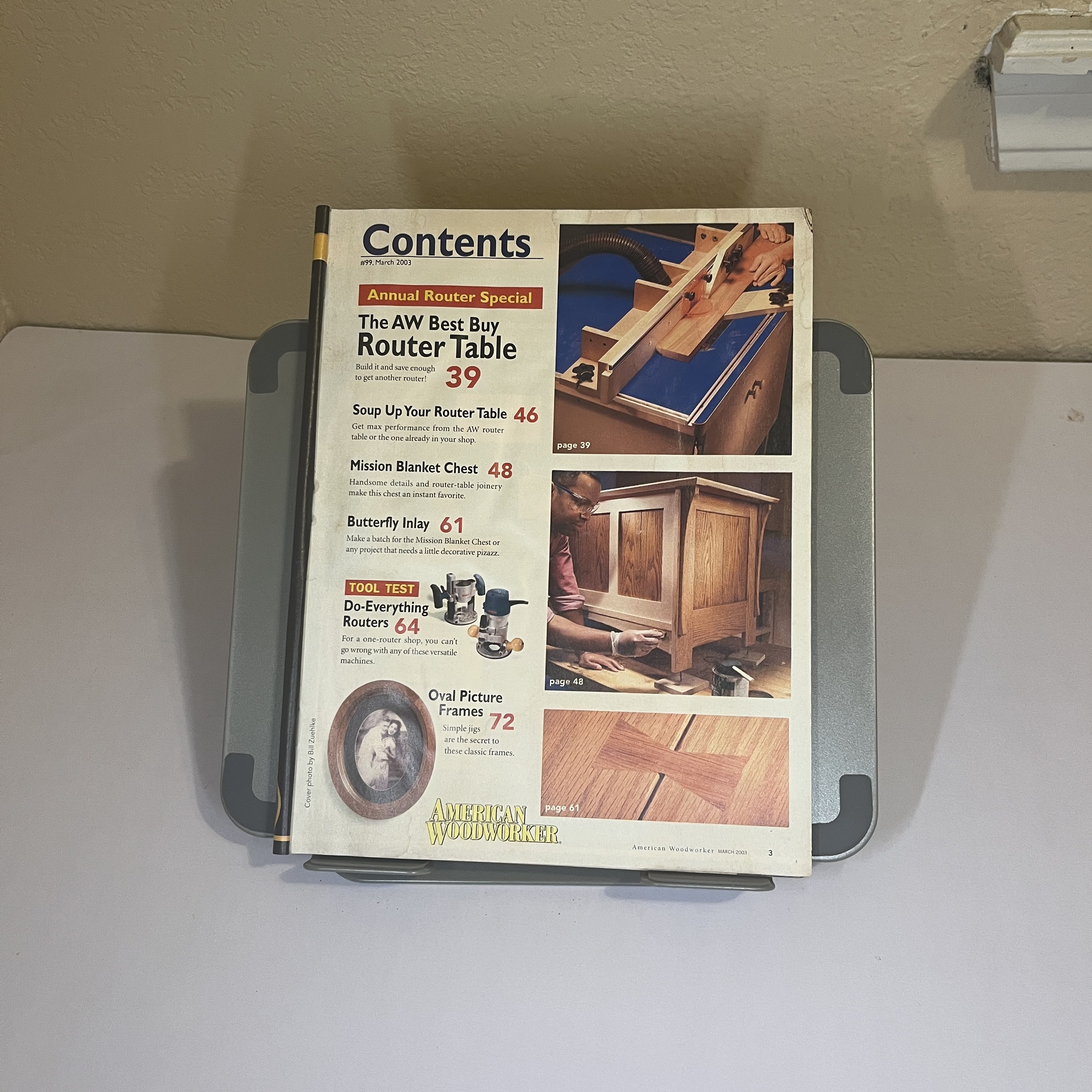 American Woodworker Magazine, Router Table, March 2003 — image 2