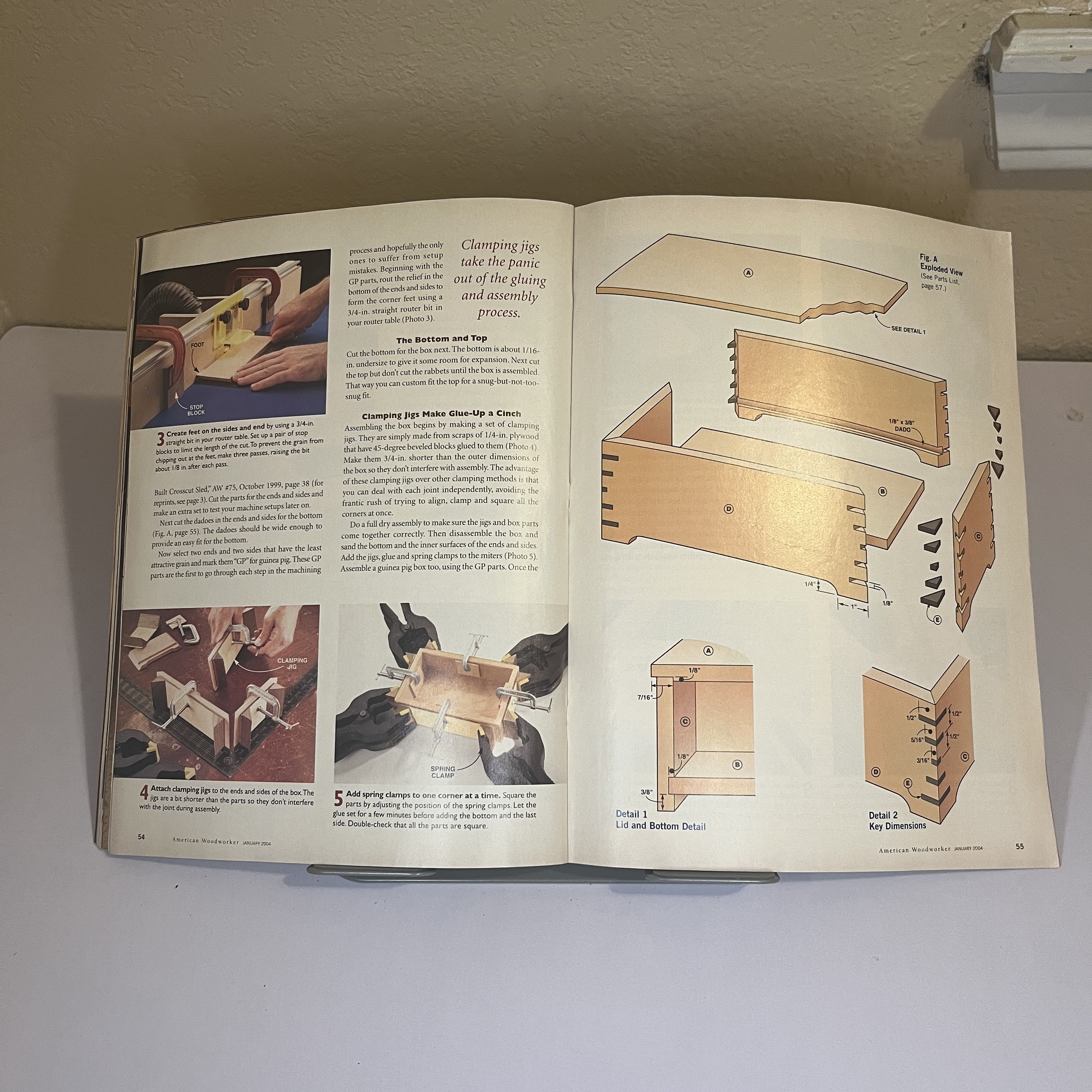 American Woodworker Magazine Dream Bench Issue Jan 2004 — image 4