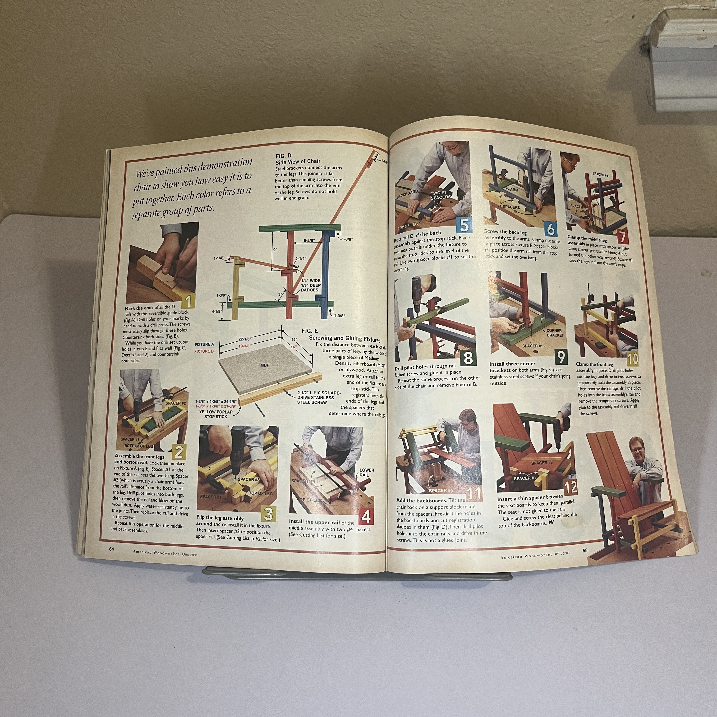 American Woodworker #79 Brad Nailers April 2000 — image 4