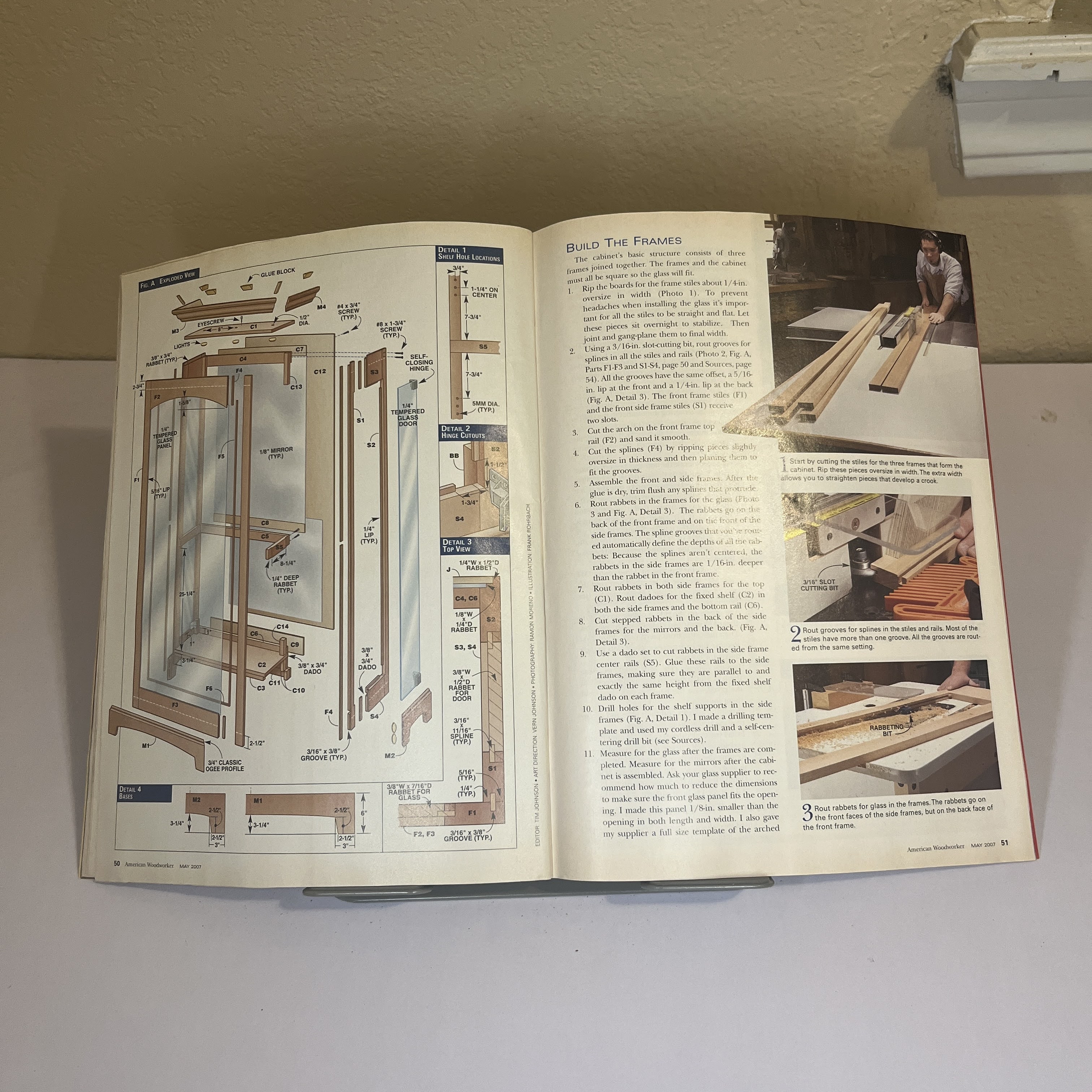 American Woodworker Mag Crosscut Sled Design May 2007 — image 3