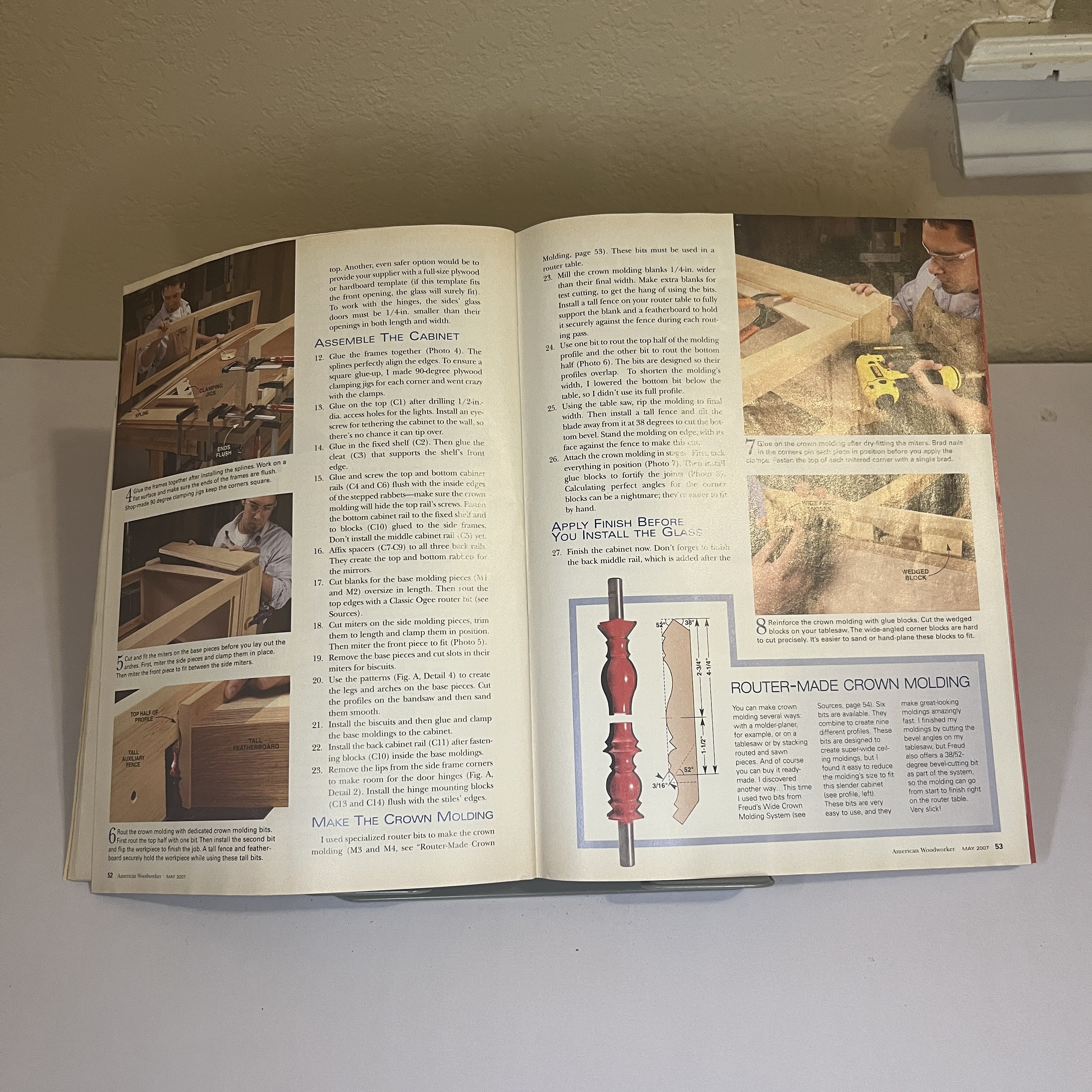 American Woodworker Mag Crosscut Sled Design May 2007 — image 4