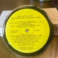 Handmade Vintage Vinyl Record Label Resin Coaster