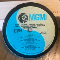 Handmade Vintage Vinyl Record Label Resin Coaster