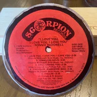 Handmade Vintage Vinyl Record Label Resin Coaster - Ronnie McDowell