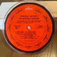 Handmade Vintage Vinyl Record Label Resin Coaster - The Nashville Package