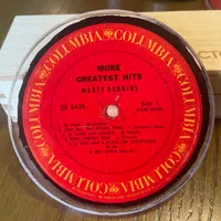 Handmade Vintage Vinyl Record Label Resin Coaster - Marty Robbins