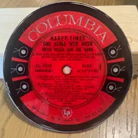 Handmade Vintage Vinyl Record Label Resin Coaster - Mitch Miller and the Gang