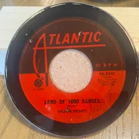 Handmade Vintage Vinyl Record Label Resin Coaster - Wilson Pickett