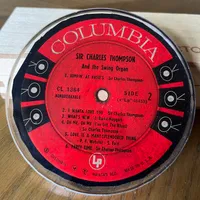 Handmade Vintage Vinyl Record Label Resin Coaster
