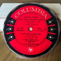 Handmade Vintage Vinyl Record Label Resin Coaster - The Chuck Wagon Gang