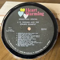 Handmade Vintage Vinyl Record Label Resin Coaster - Something Special