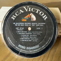 Handmade Vintage Vinyl Record Label Resin Coaster