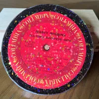 Handmade Vintage Vinyl Record Label Resin Coaster - Marty Robbins