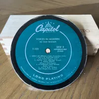Handmade Vintage Vinyl Record Label Resin Coaster - The Four Freshmen