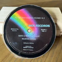 Handmade Vintage Vinyl Record Label Resin Coaster - 1973