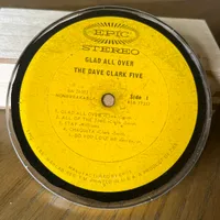 Handmade Vintage Vinyl Record Label Resin Coaster - The Dave Clark Five