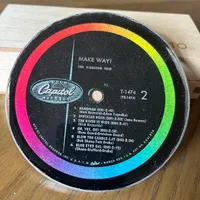 Handmade Vintage Vinyl Record Label Resin Coaster - The Kingston Trio