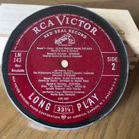 Handmade Vintage Vinyl Record Label Resin Coaster