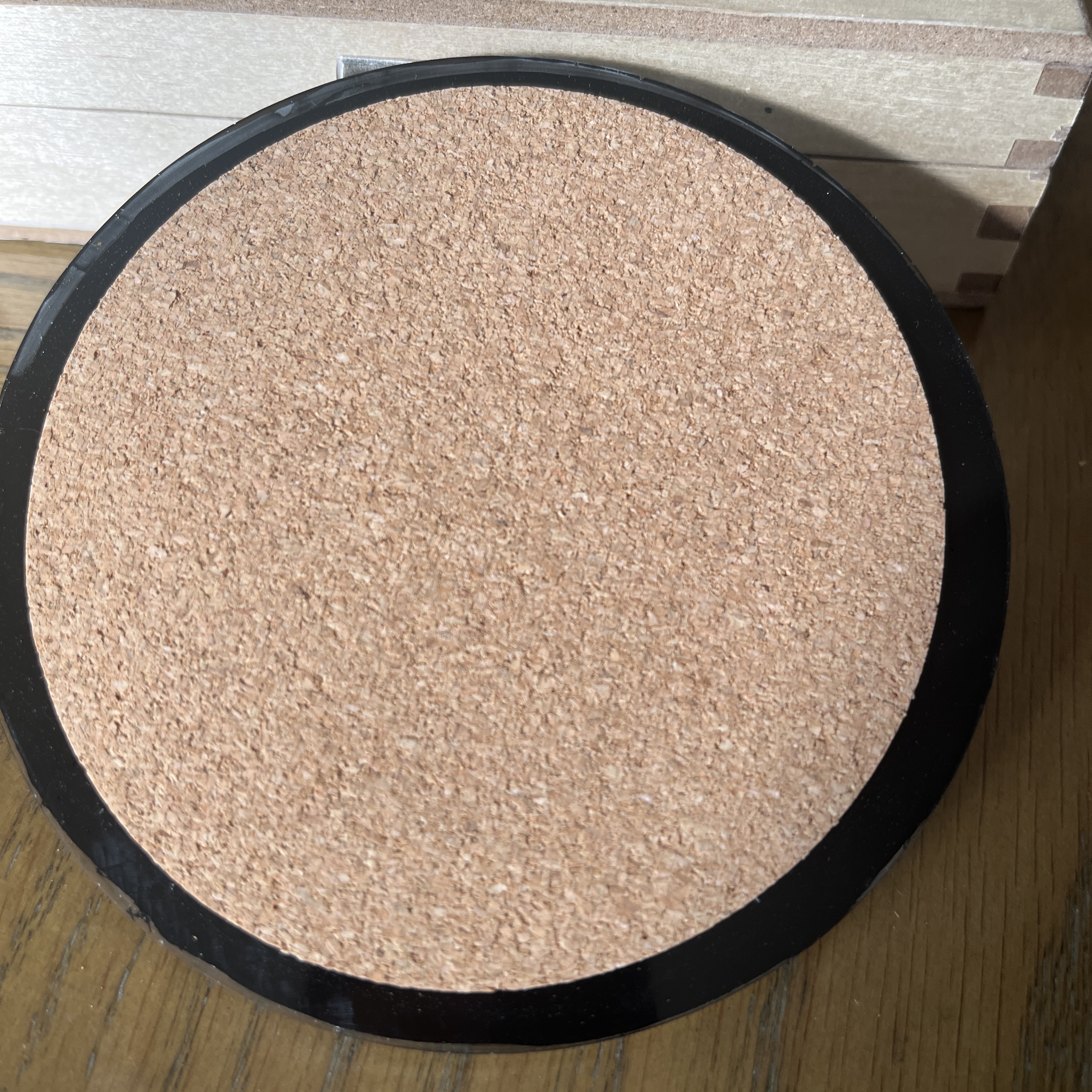 Handmade Vintage Vinyl Record Label Resin Coaster - Jimmie Rodgers — image 3