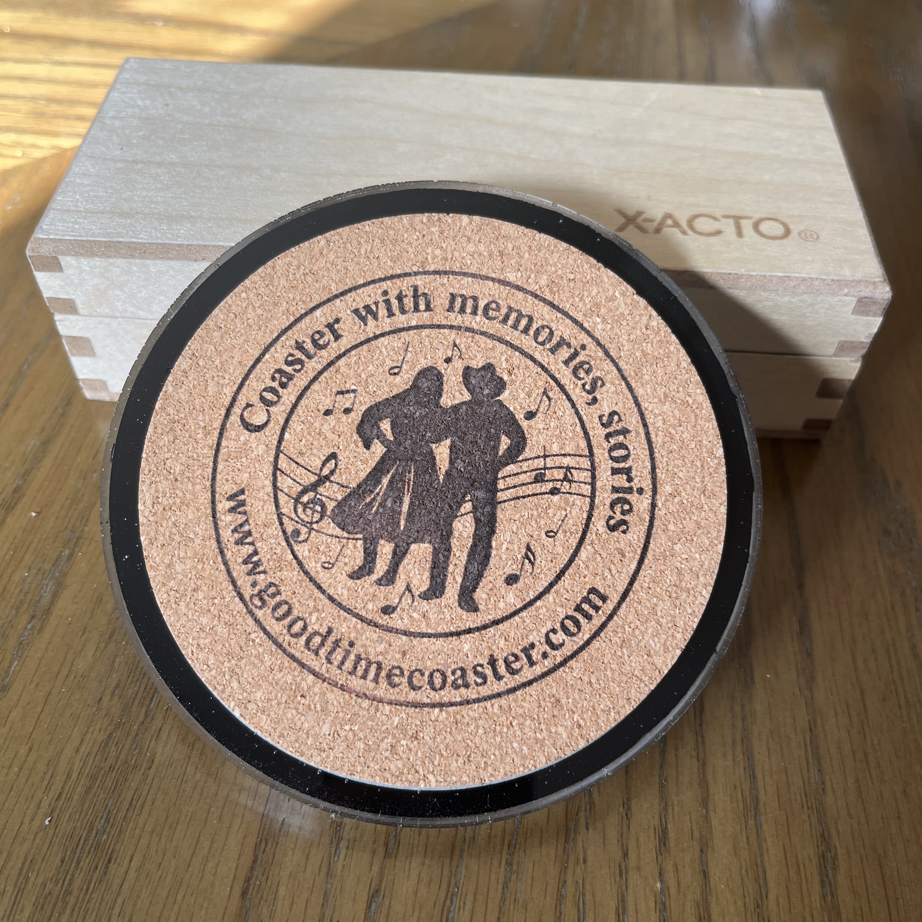 Handmade Vintage Vinyl Record Label Resin Coaster - Al Hirt — image 3