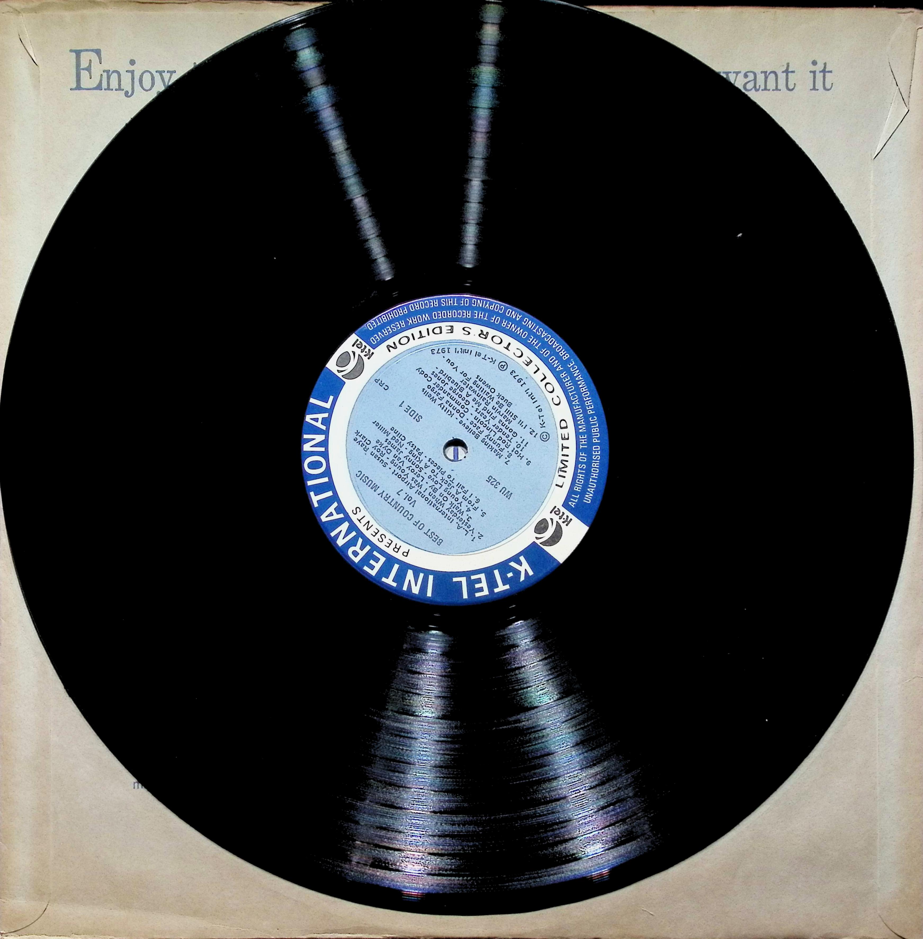 Various - The Best Of Country Music Vol. 7 LP — image 4