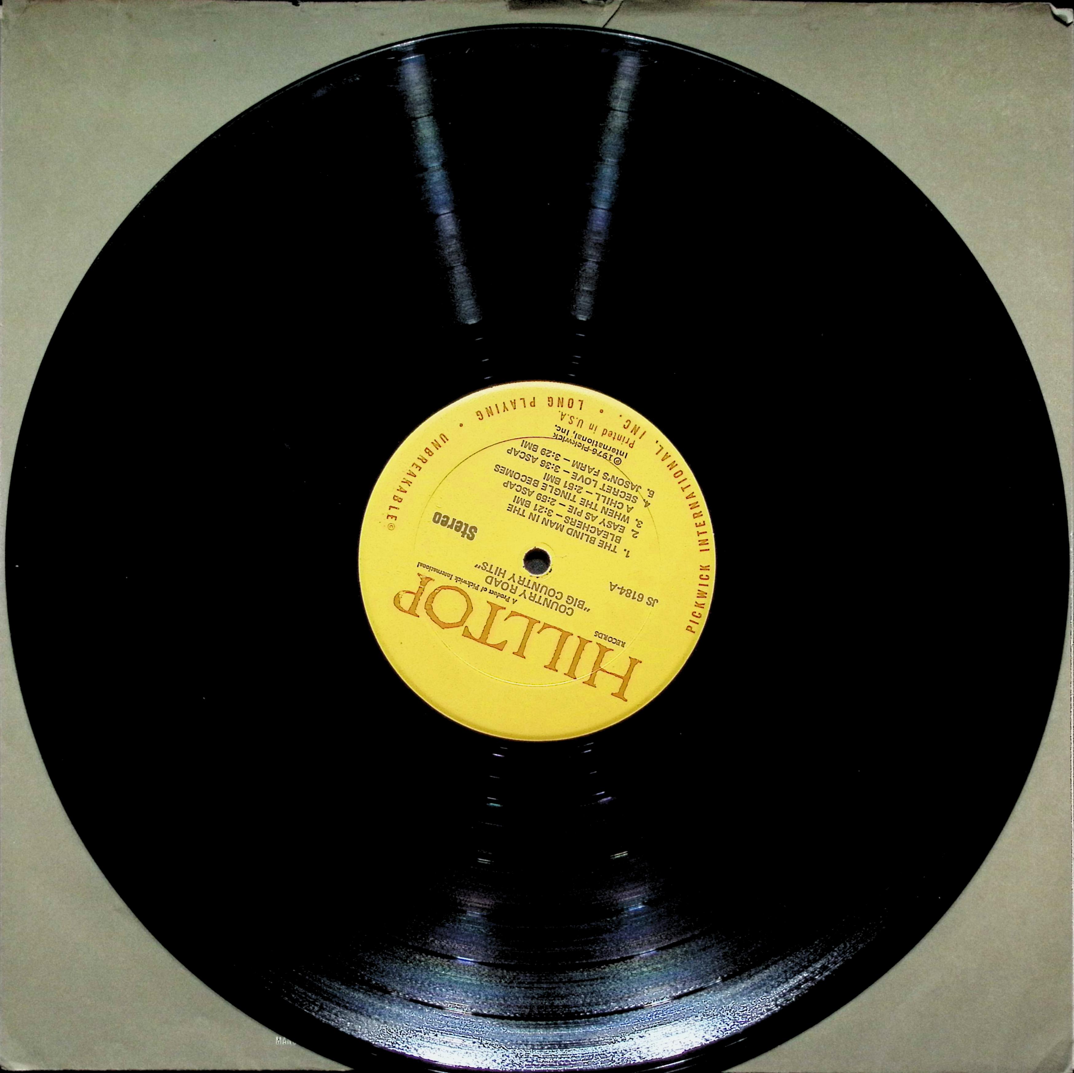 Country Road - Big Country Hits LP (1976) US Country — image 5