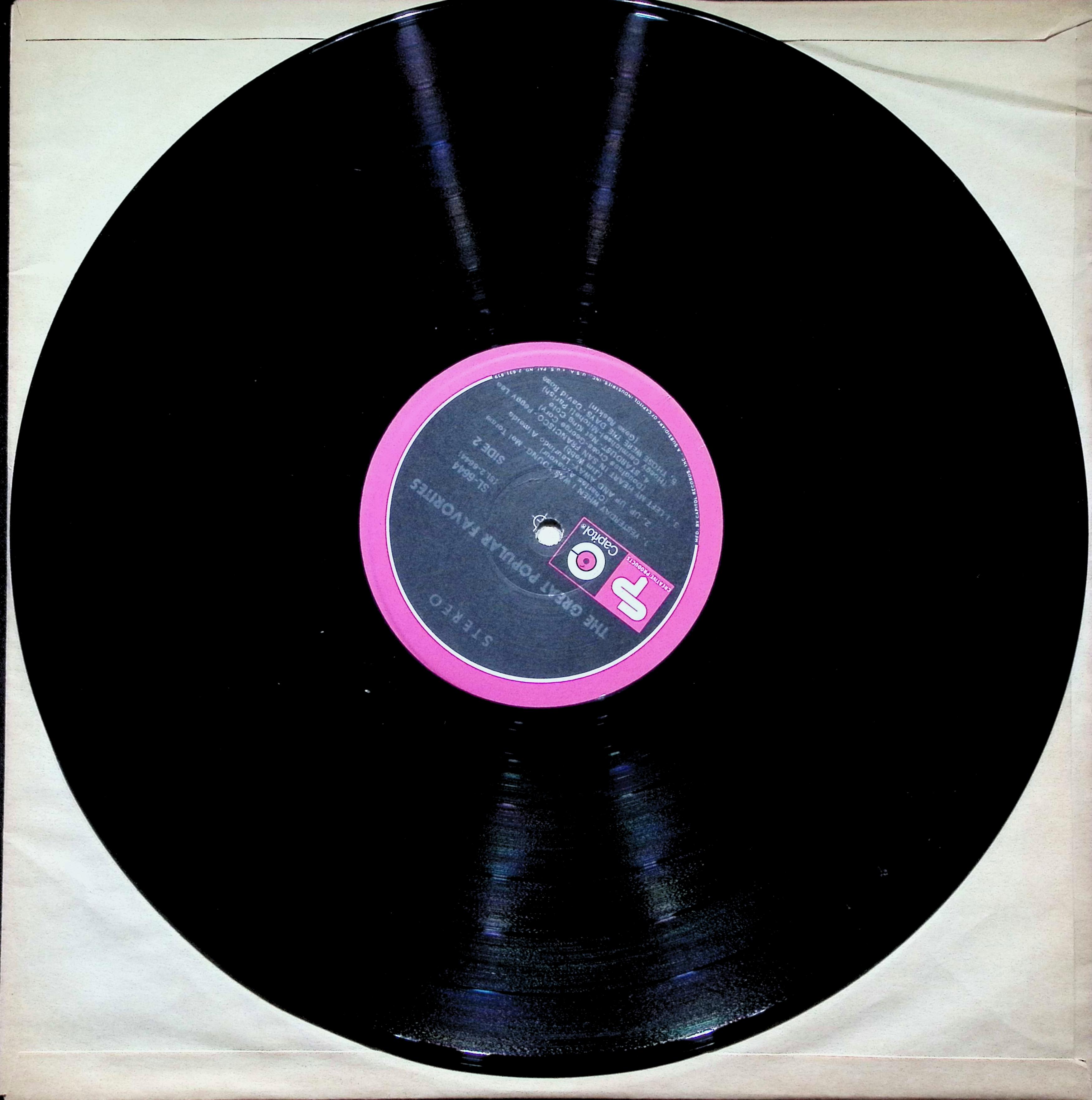 Various - The Great Popular Favorites LP 1969 — image 5