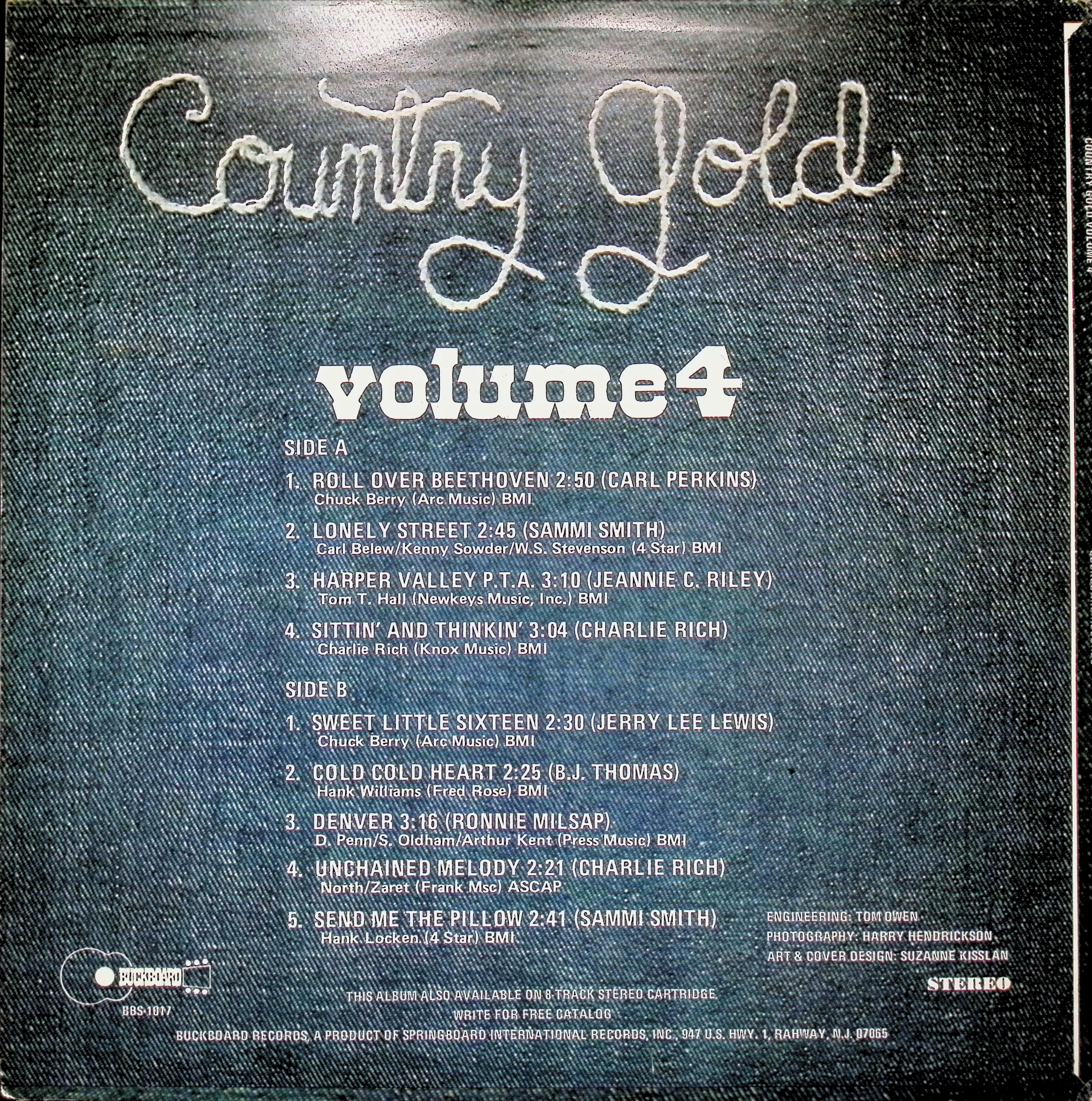 Various - Country Gold Vol.4 LP — image 2