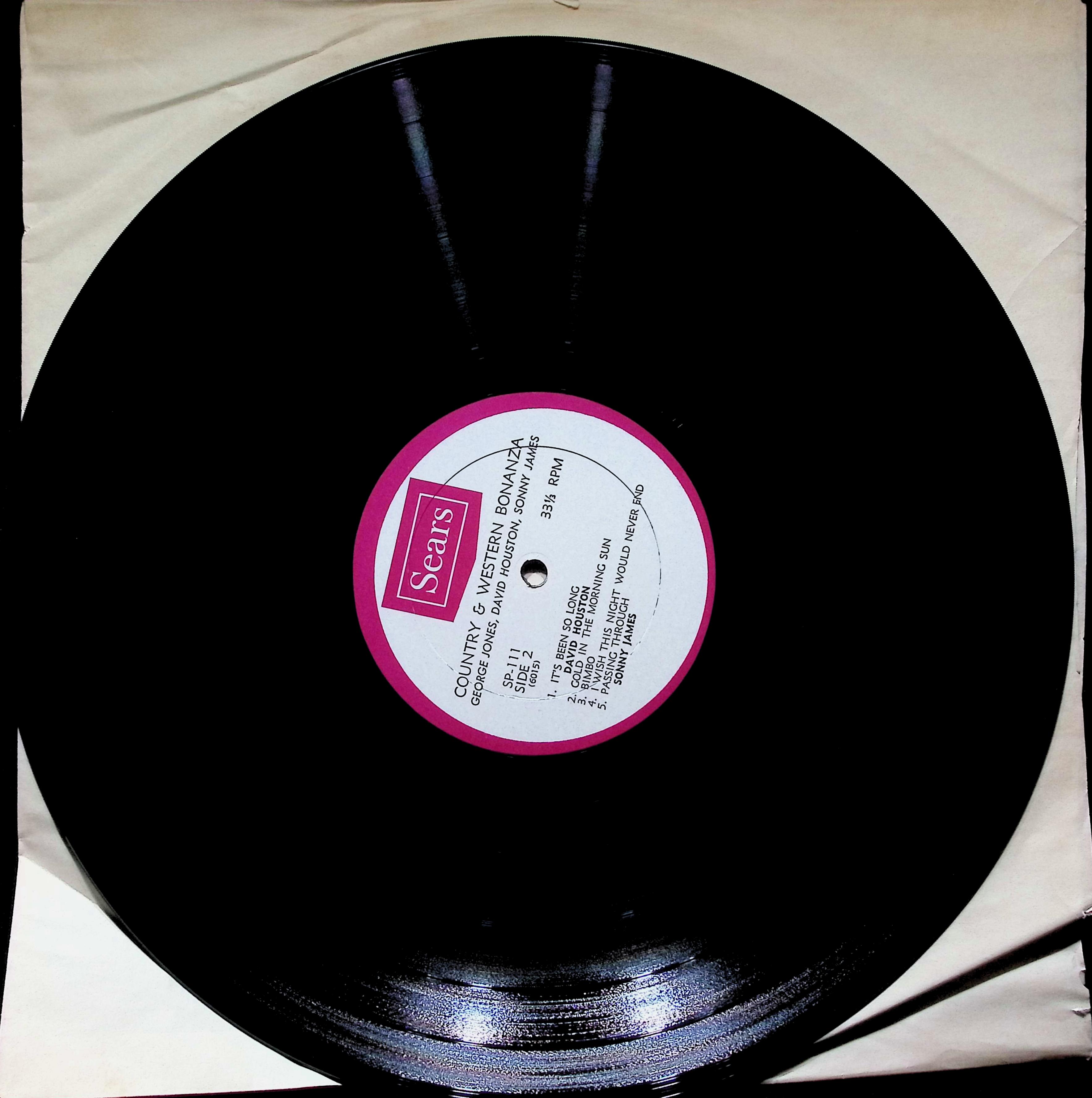 Various - Country & Western Bonanza LP — image 4