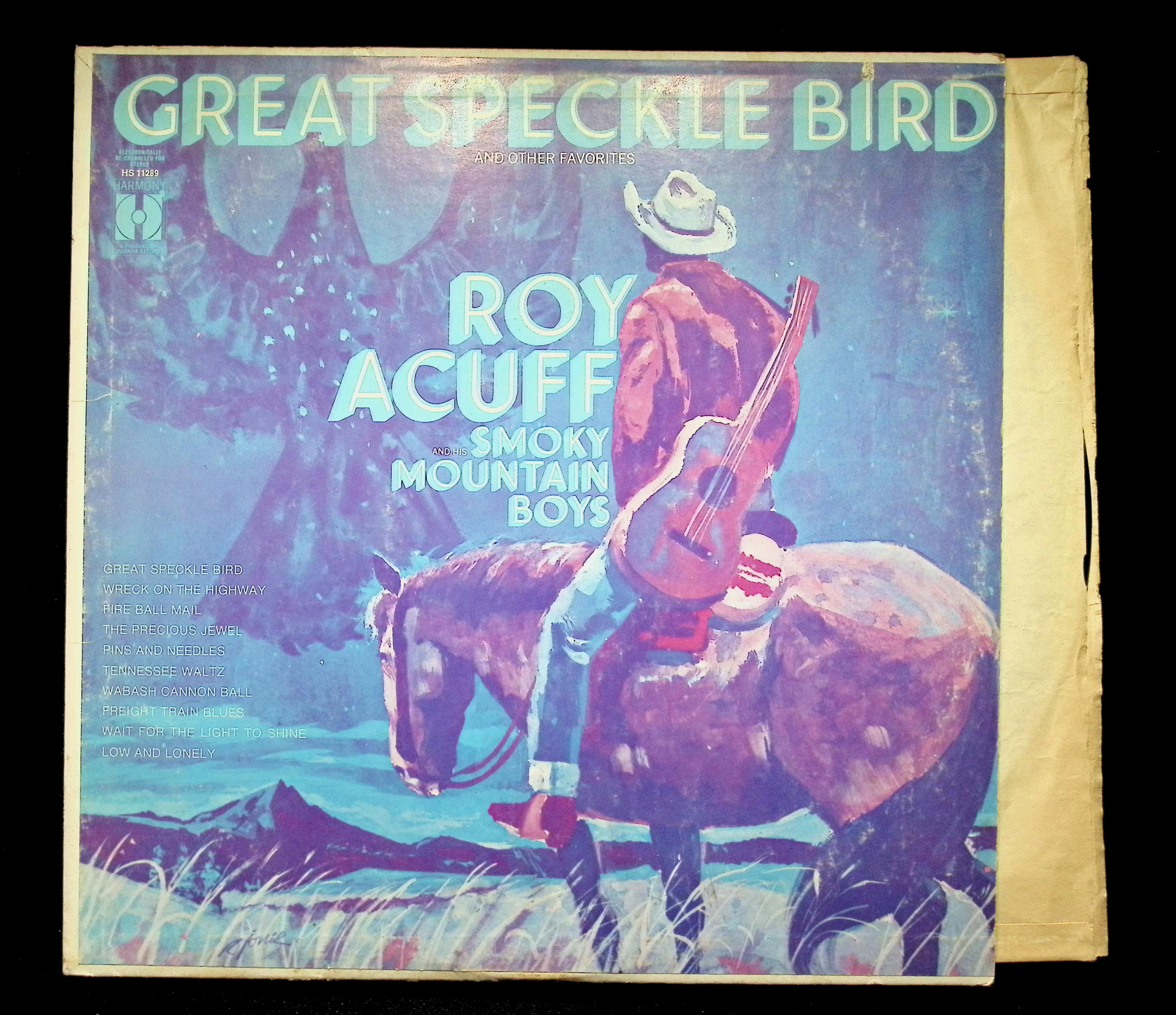 Roy Acuff Great Speckle Bird LP 1968 — image 3