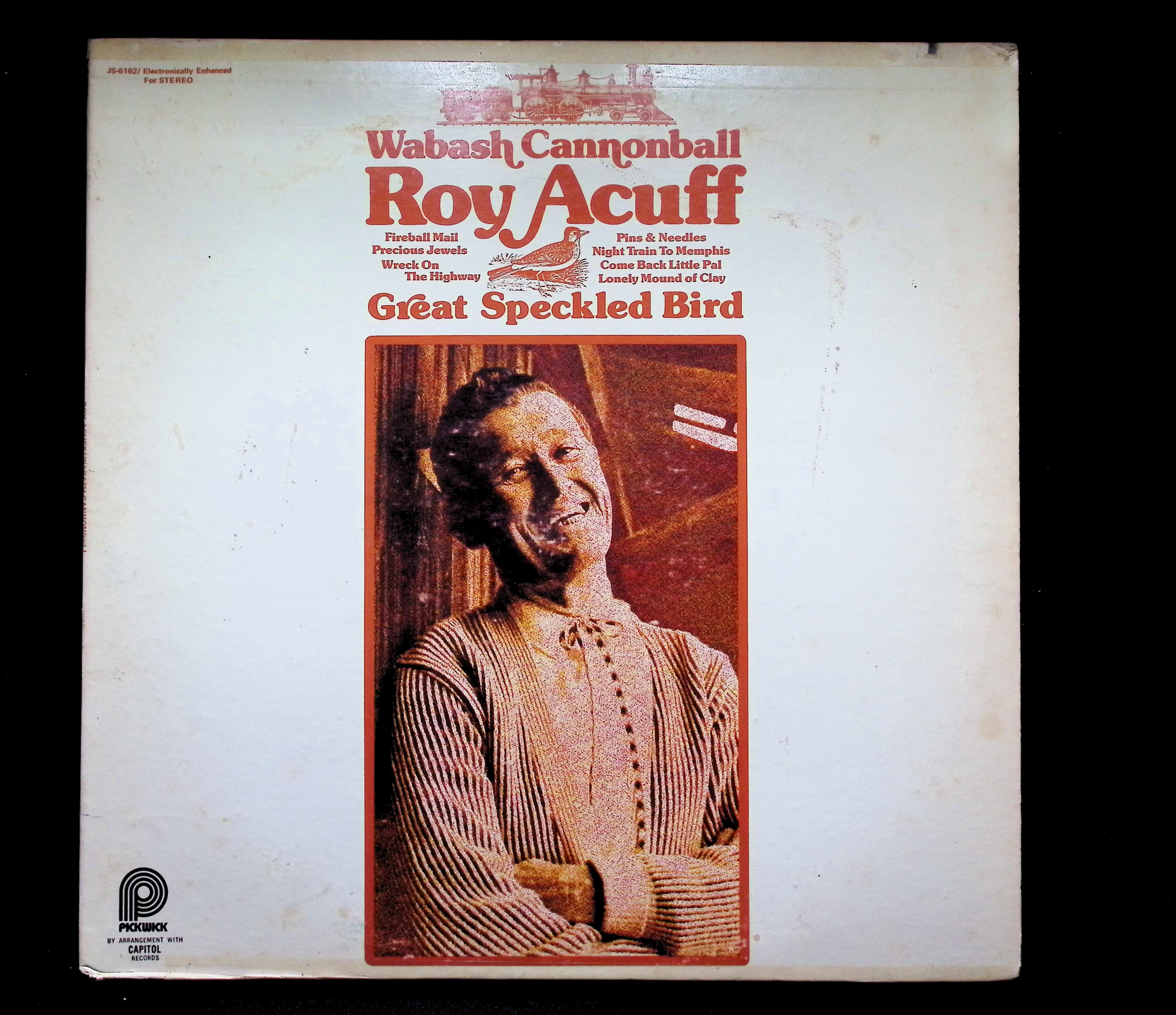 Roy Acuff Wabash Cannonball 1970 JS-6183 Country LP