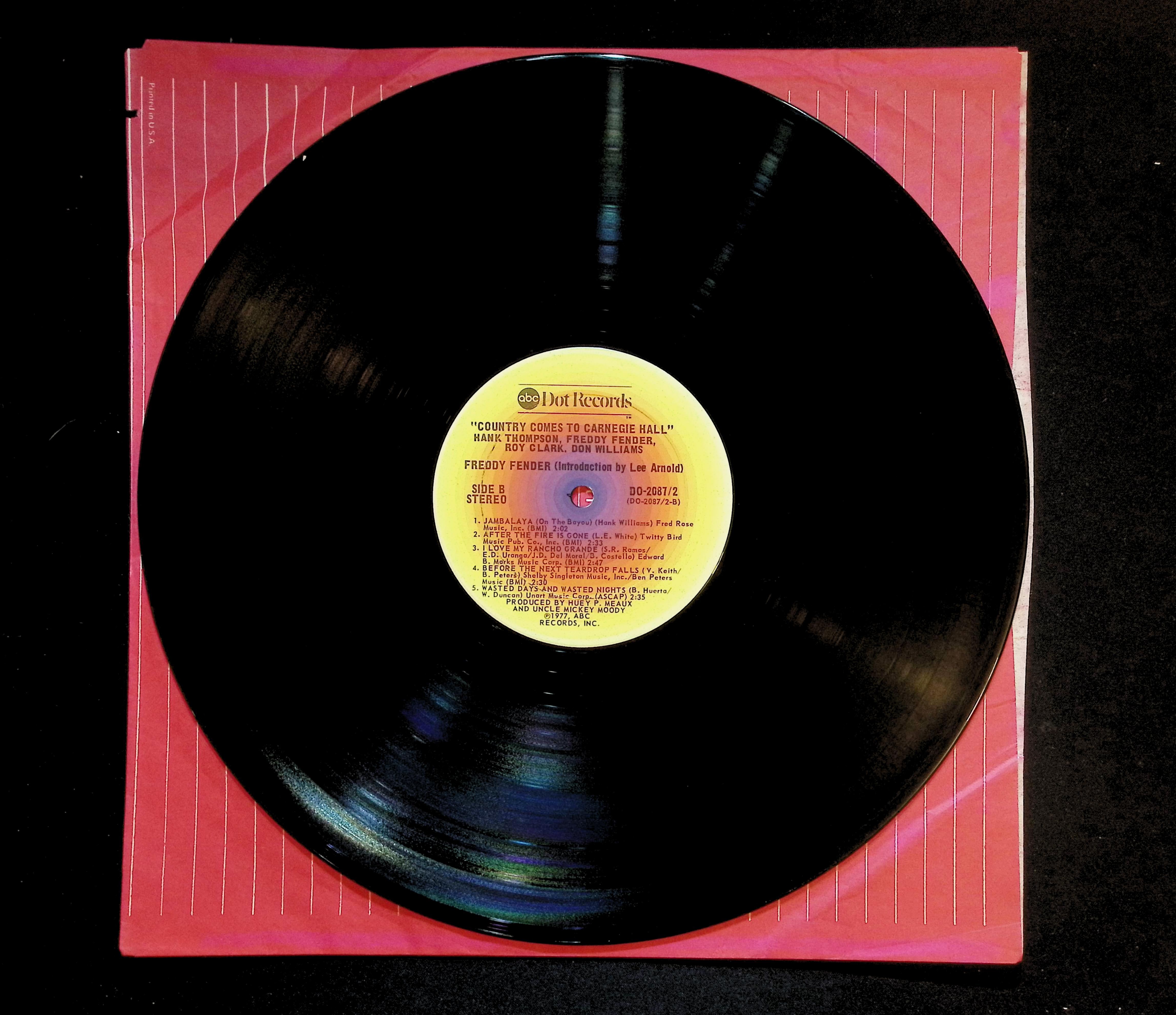 Various Artists Country Comes To Carnegie Hall 1977 DO-2087/2 Country LP — image 5